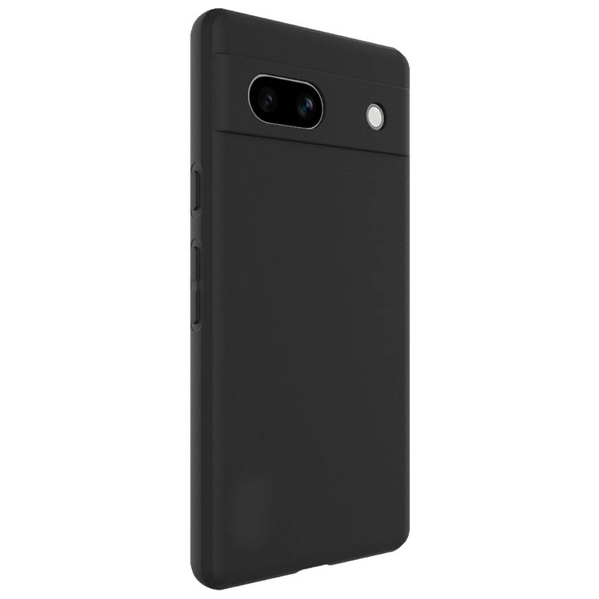 Für Google Pixel 8a Silikon TPU Schutz Handy Hülle Case Cover Schwarz