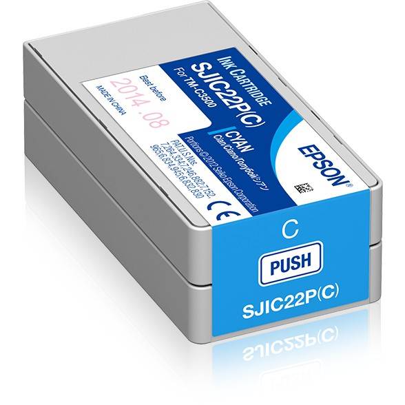 Epson SJIC22P(C) ink cartridge Verbrauchsmaterialien Tinte