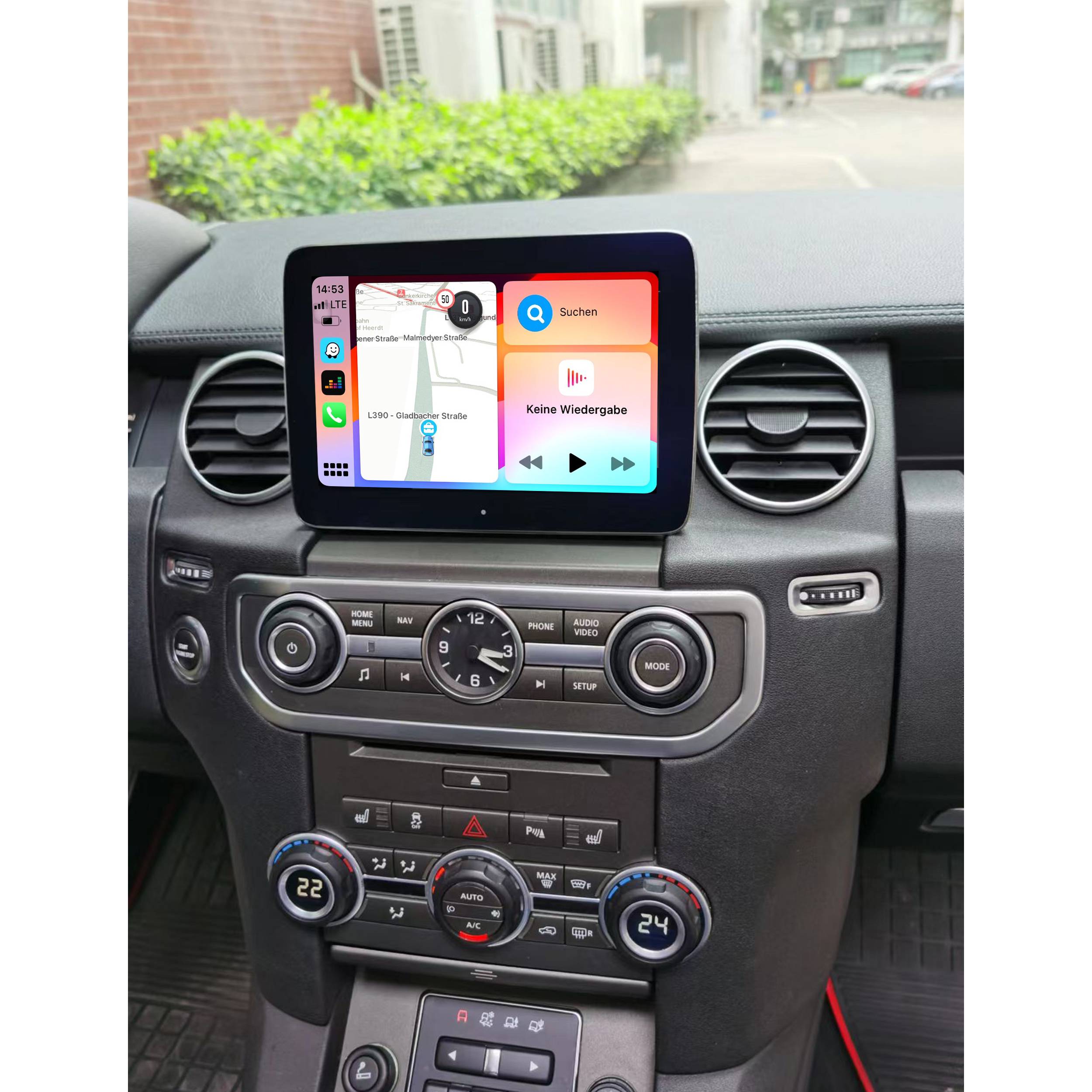 Für Land Rover Discovery 4 DENSO 8.4" Touchscreen Android GPS Navigation CarPlay