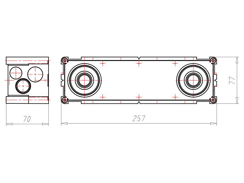Kaiser Einlasskasten Varifix 4x1 9902.24.40