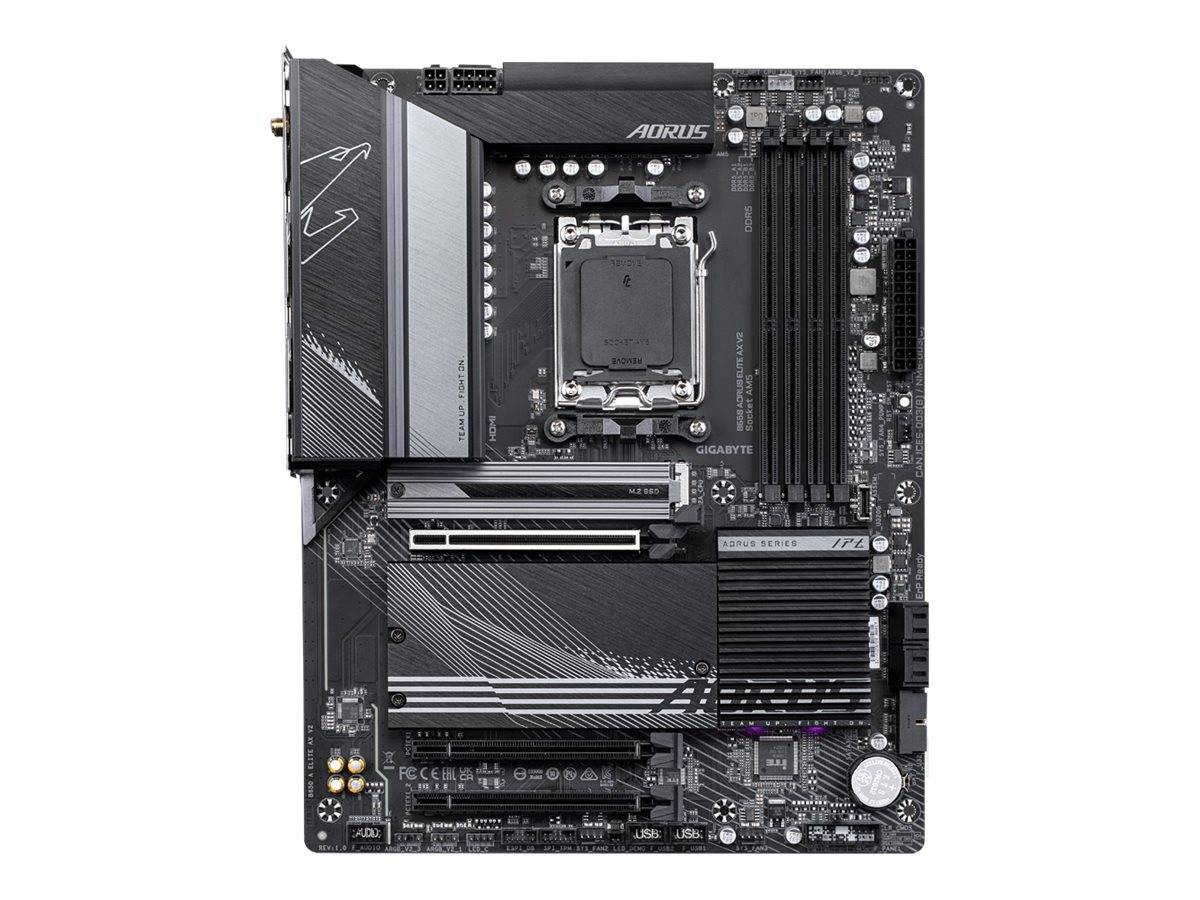 Gigabyte B650 AORUS ELITE AX V2 - Motherboard - ATX - Socket AM5 - AMD B650 Chipsatz - USB 3.2 Gen 2, USB 3.2 Gen 1, USB