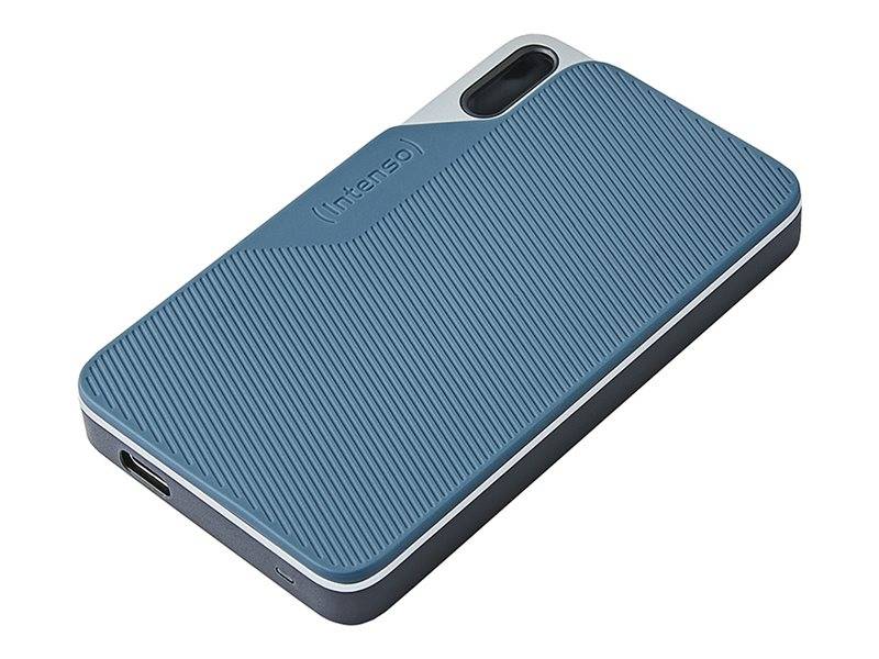Intenso externe SSD TX100, USB 3.2, 1 TB, grau-blau