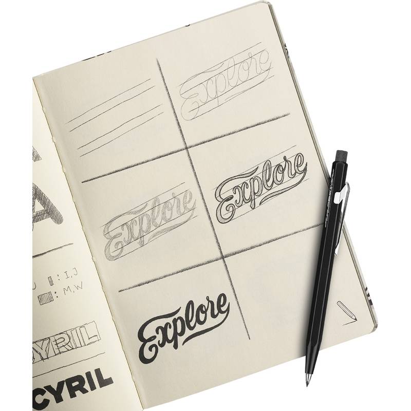 CARAN D'ACHE Skizzenbuch RYLSEE, DIN A5, blanko