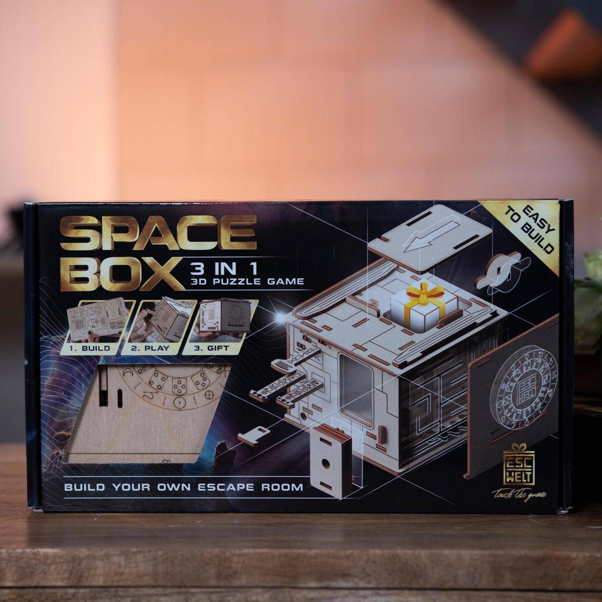 SPACE BOX 3 IN 1 - 3D PUZZLE GAME - 3D Puzzle Game Space Box
