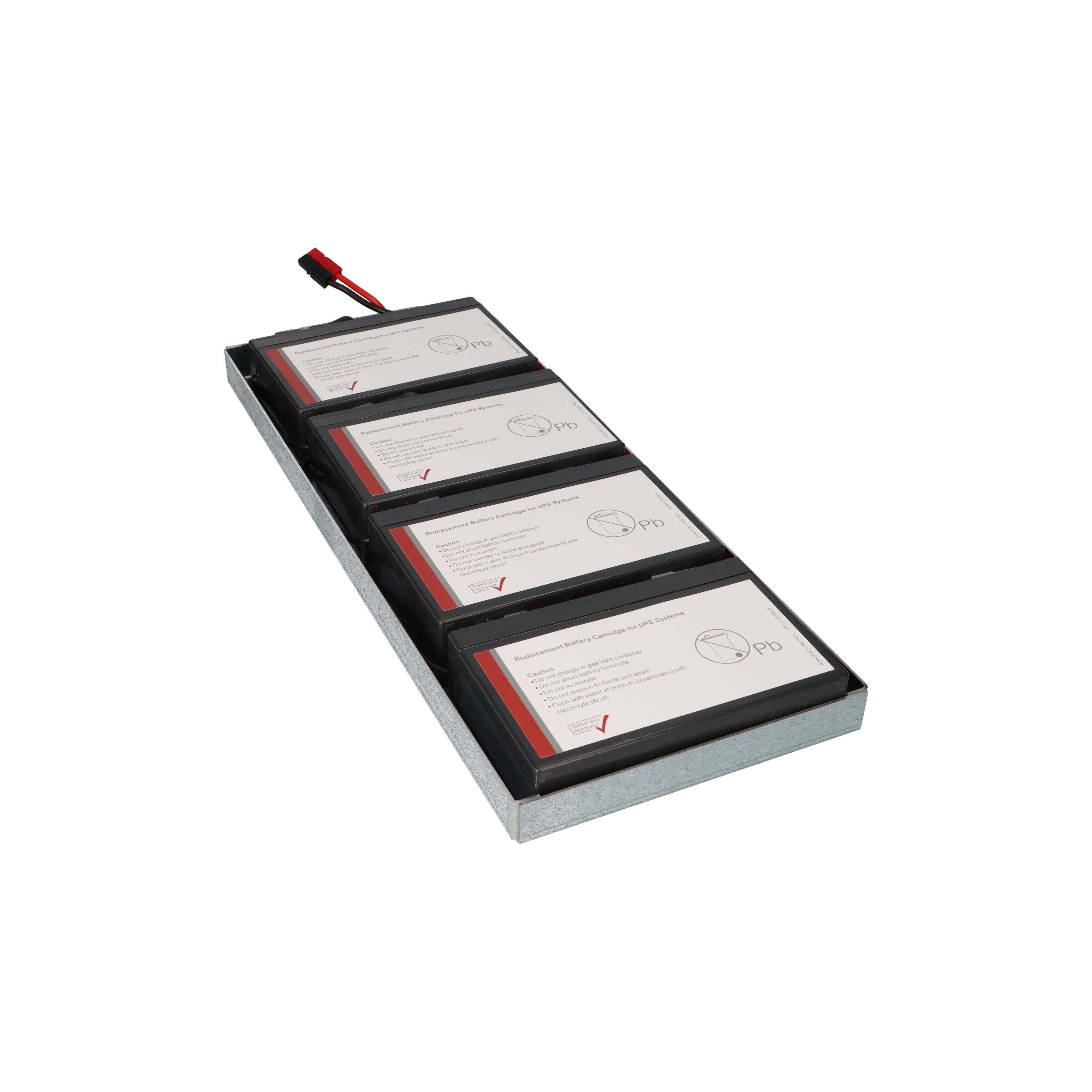 RBC34 Plug-&-Play-Ersatzakku für APC Smart UPS 750/1000