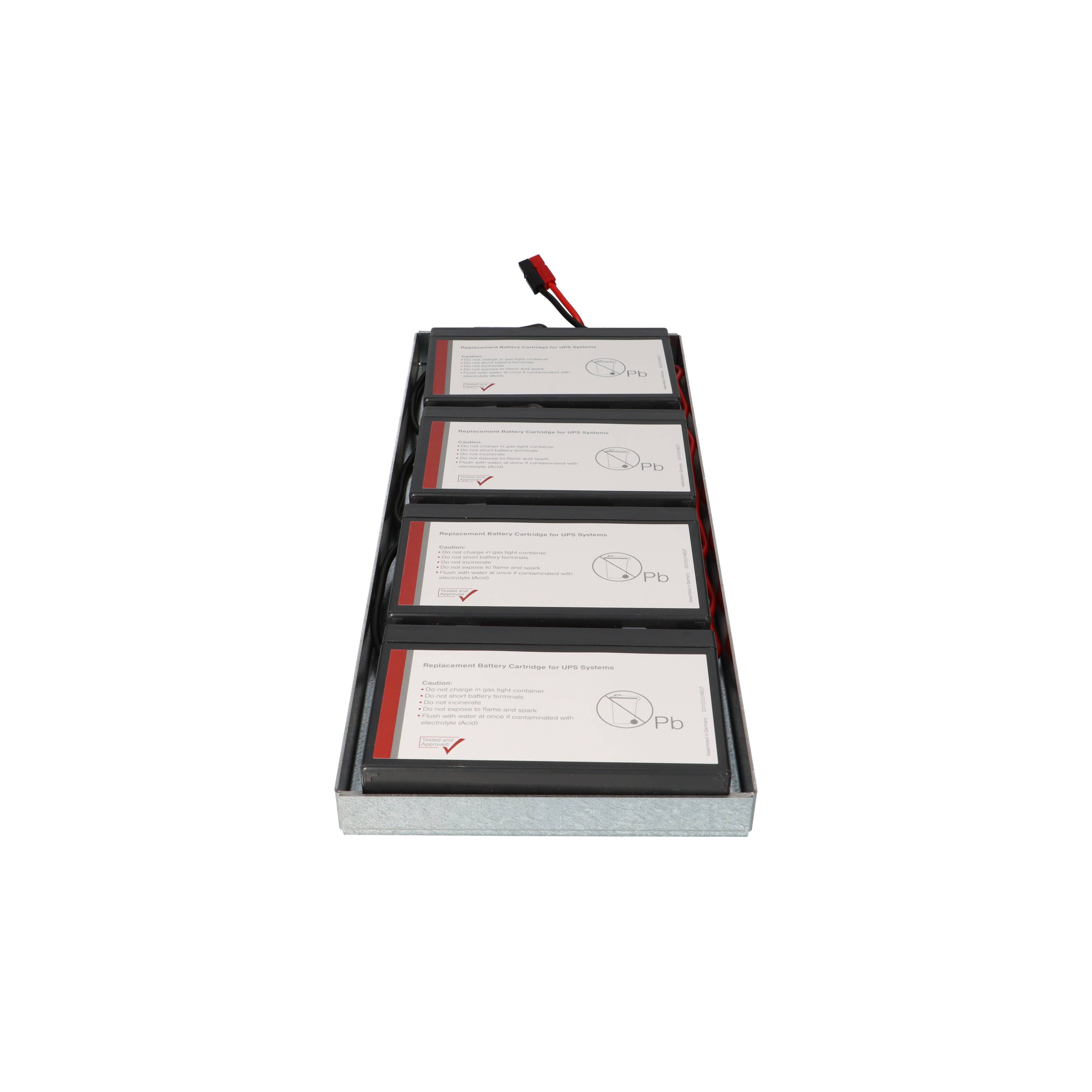 RBC34 Plug-&-Play-Ersatzakku für APC Smart UPS 750/1000