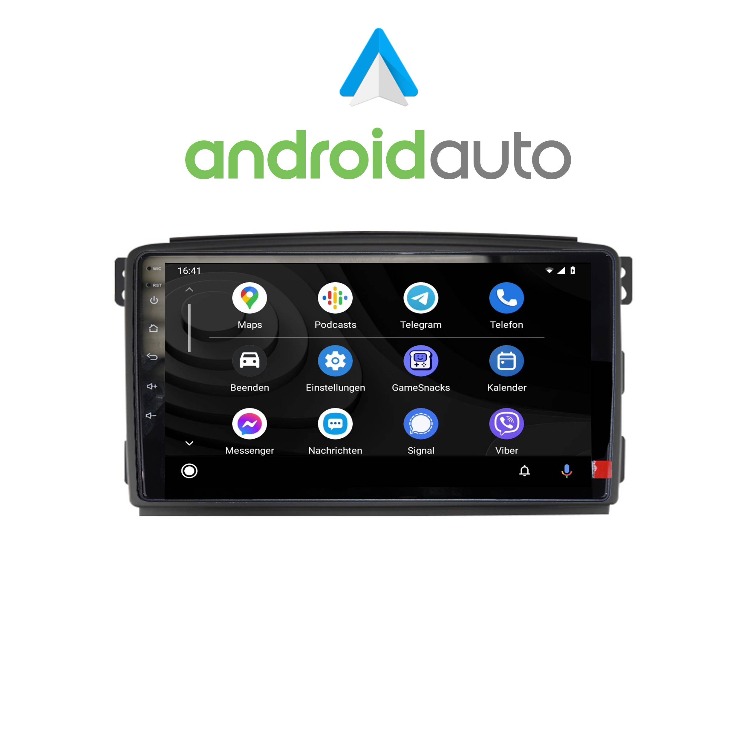 Für Smart Fortwo 451 2005-2010 9" Touchscreen Android Autoradio GPS Navi CarPlay
