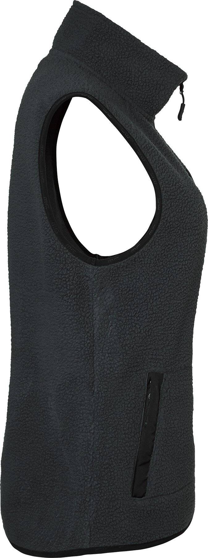 Saga Fleeceweste, Damen, dunkel grau, XXL