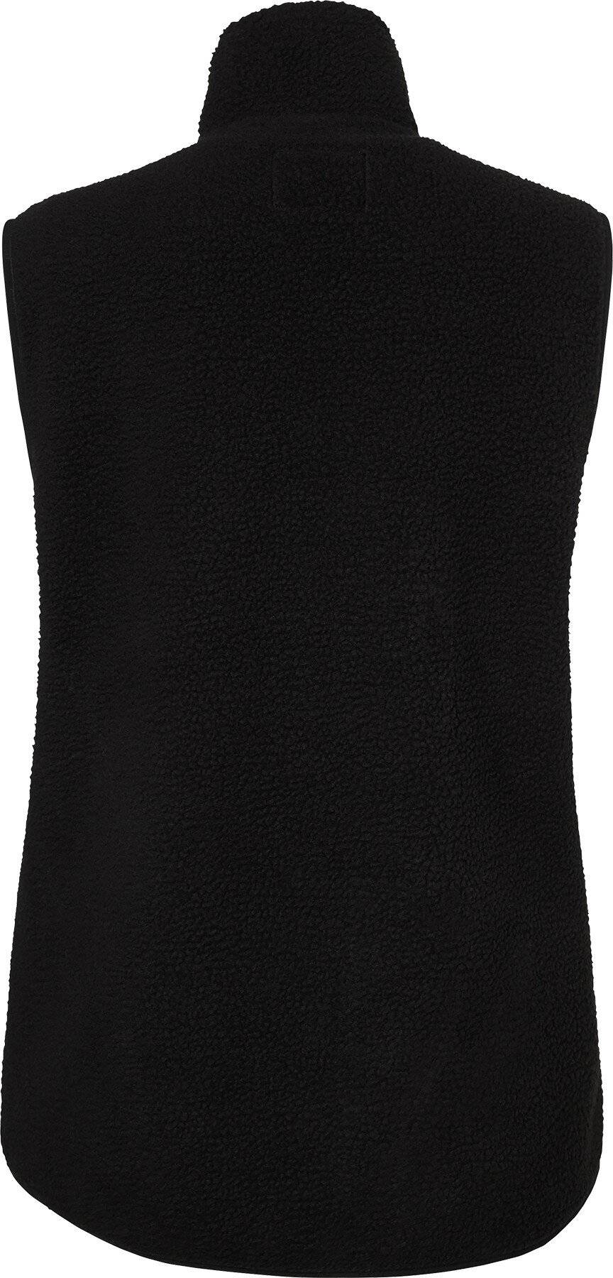 Saga Fleeceweste, Damen, schwarz, L