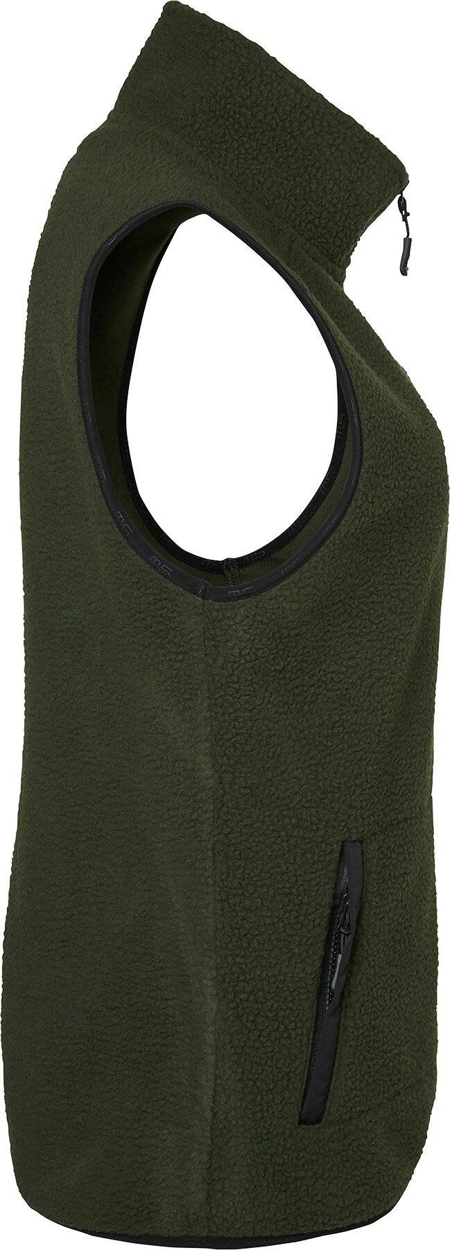 Saga Fleeceweste, Damen, dunkel olive, L