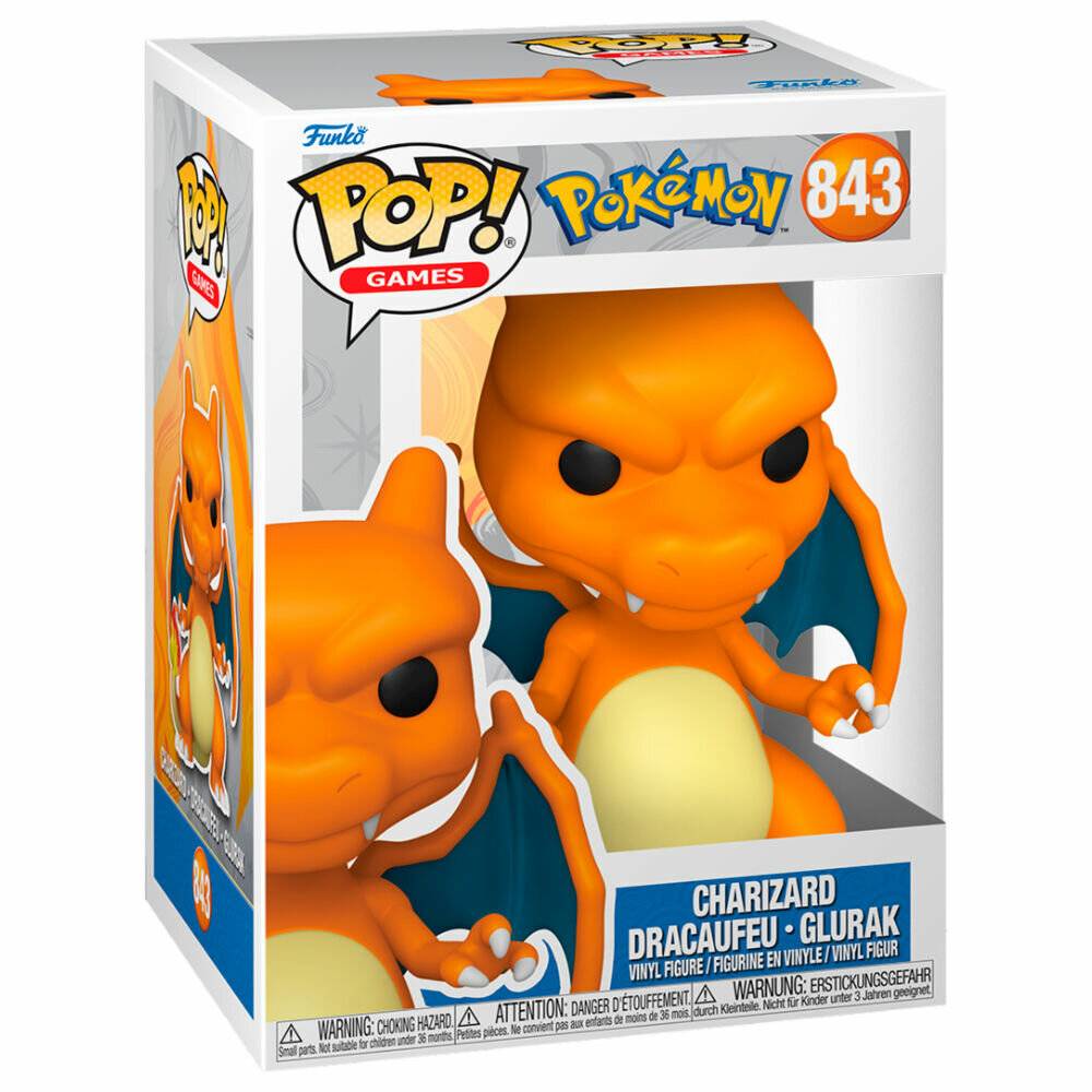 Pokemon POP! Games Vinyl Figur Charizard (EMEA) 9 cm