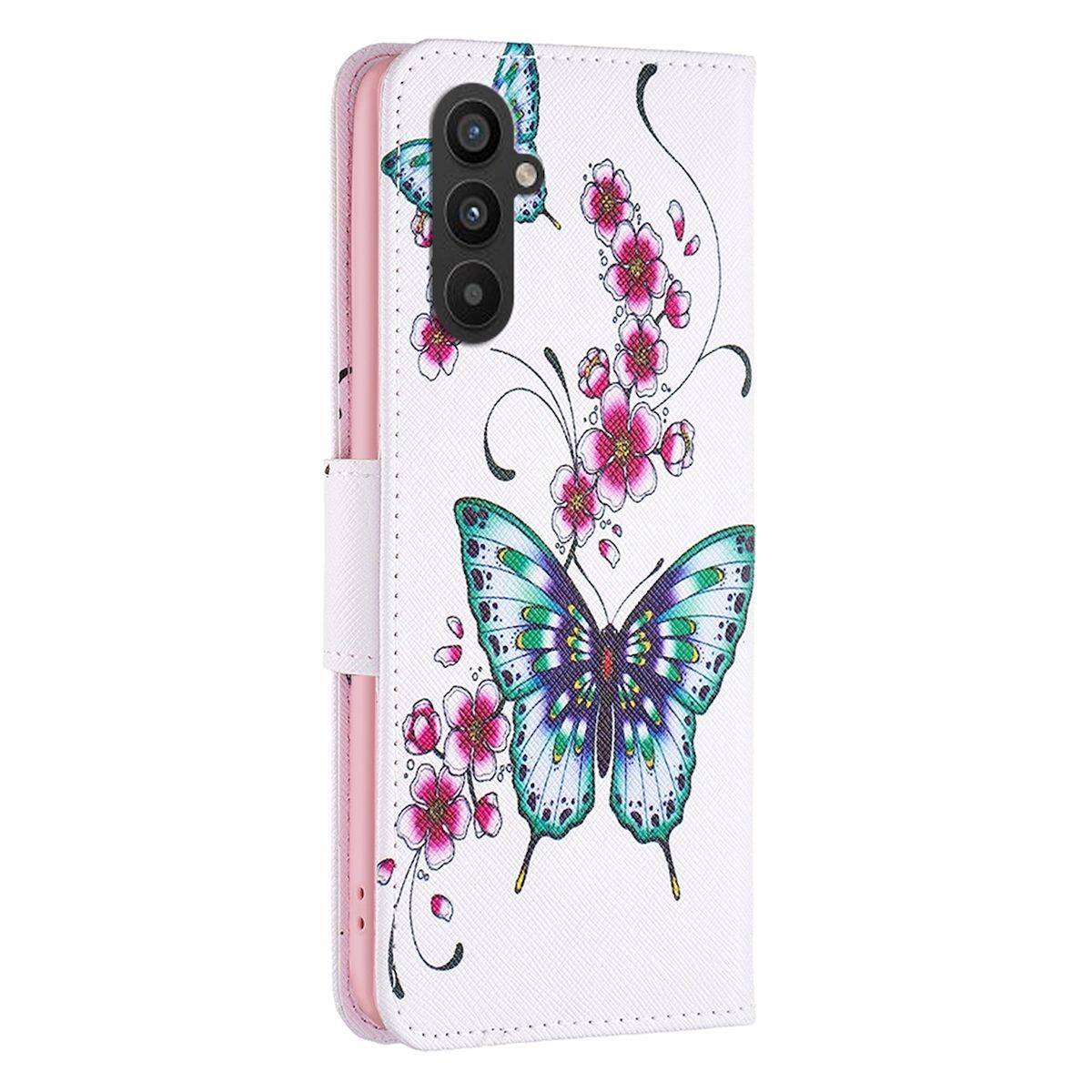 Für Samsung Galaxy A25 Kunstleder Handy Tasche Hülle Book Motiv 3 Case