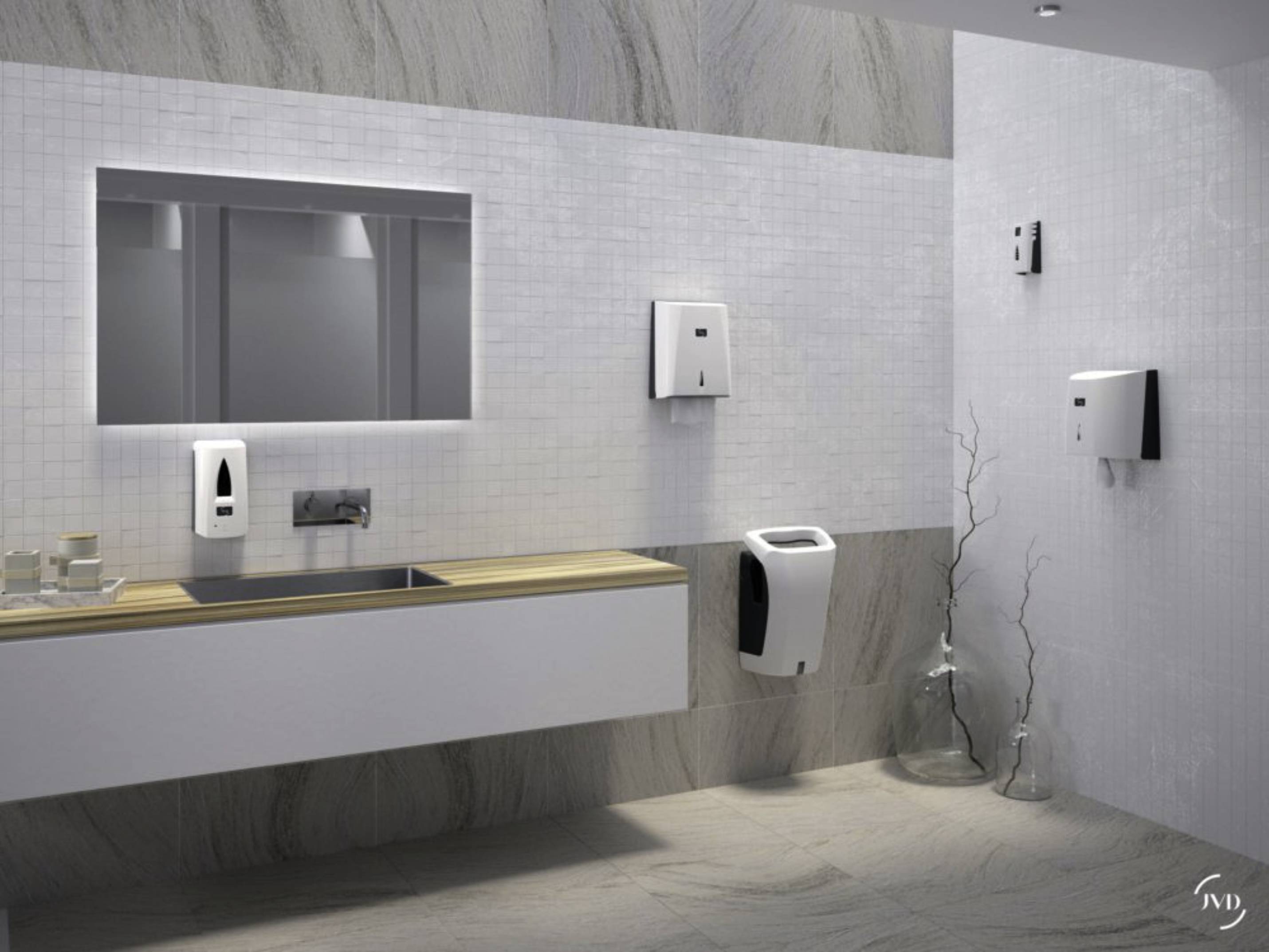 Automatischer Schaum Seifenspender Yaliss Weiß