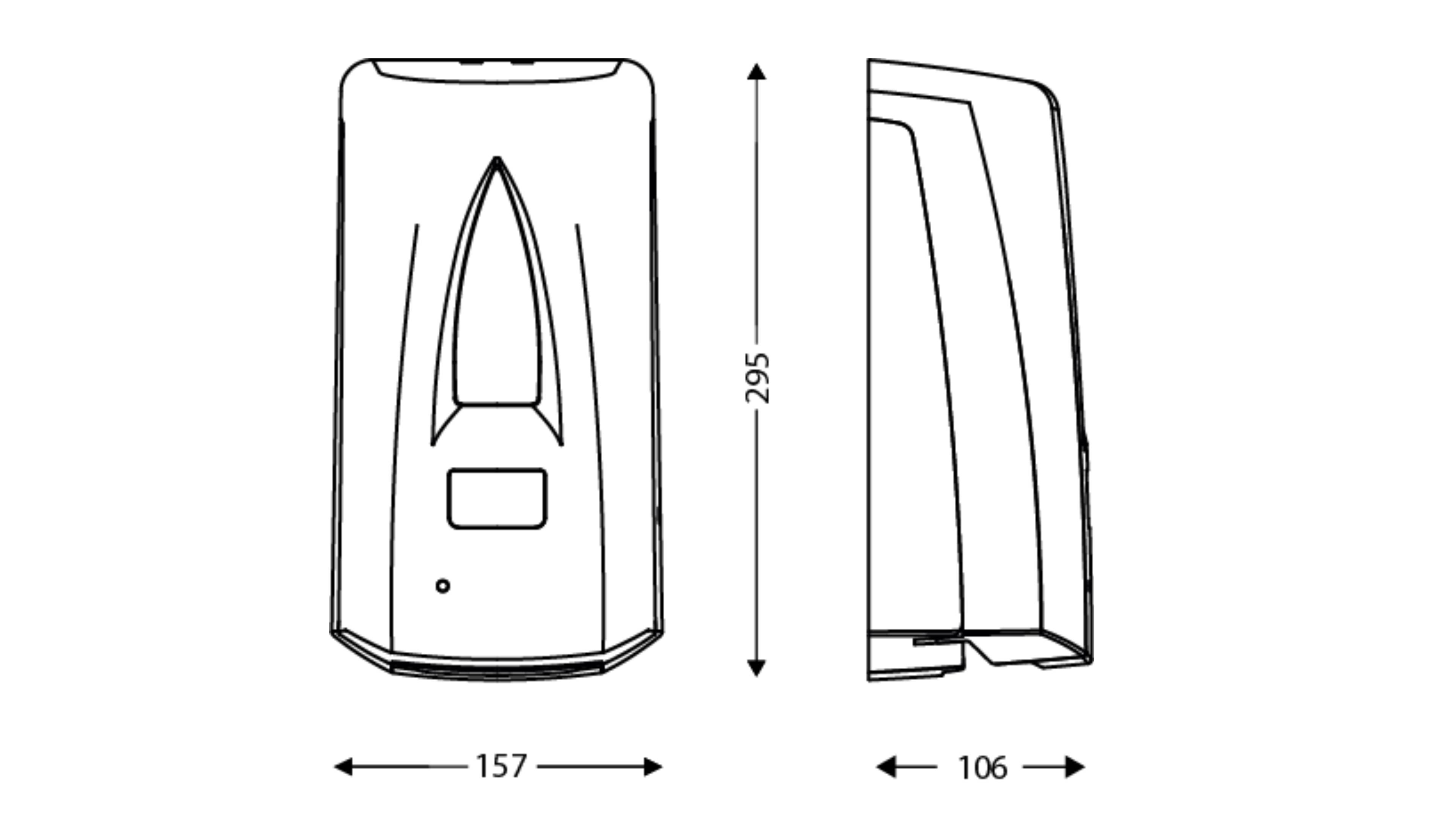 Automatischer Schaum Seifenspender Yaliss Weiß