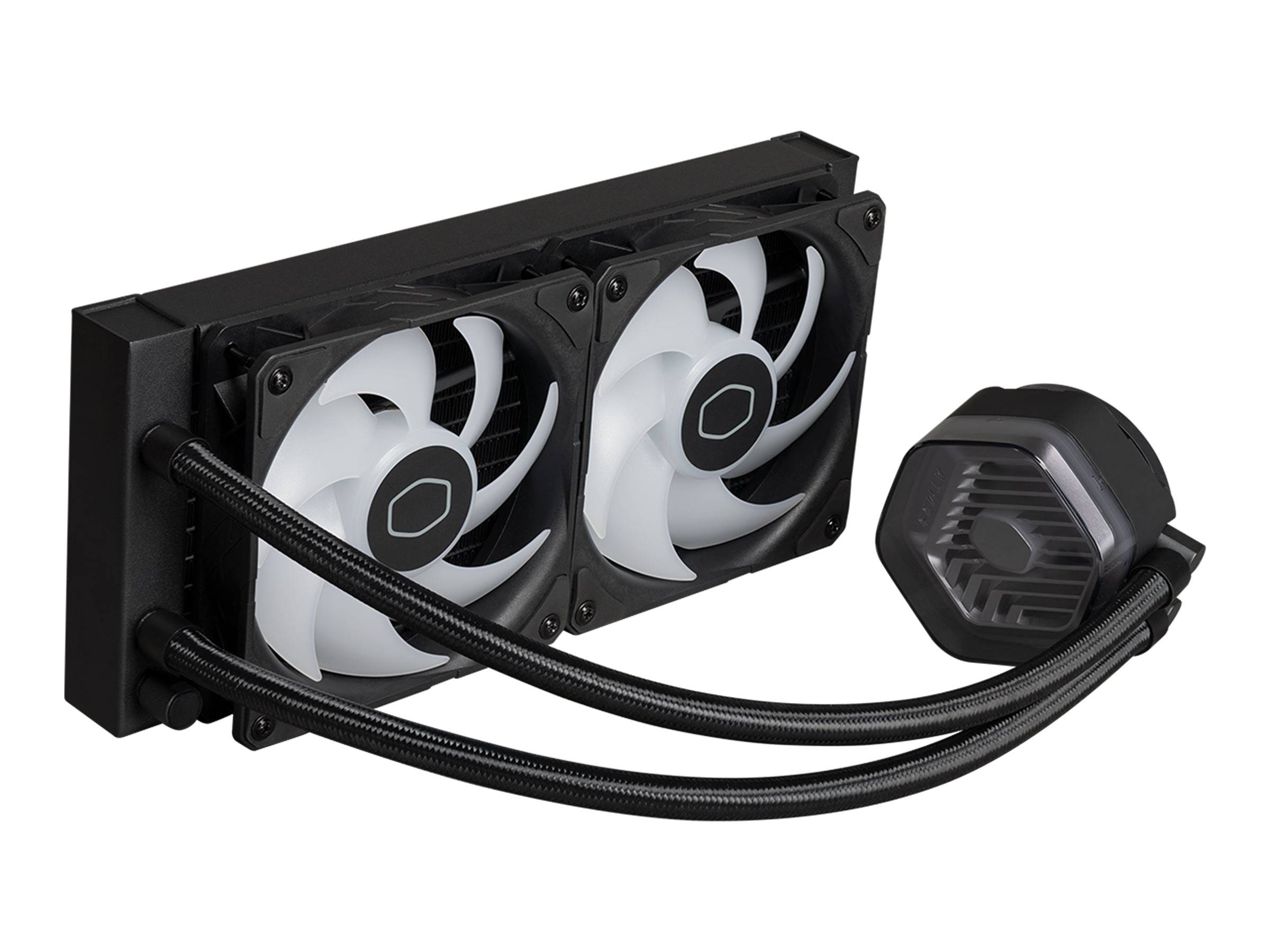 Cooler Master MasterLiquid 240 Atmos ARGB - Prozessor-Flüssigkeitskühlsystem - Kühlergröße: 240 mm - (für: LGA1700, LGA1