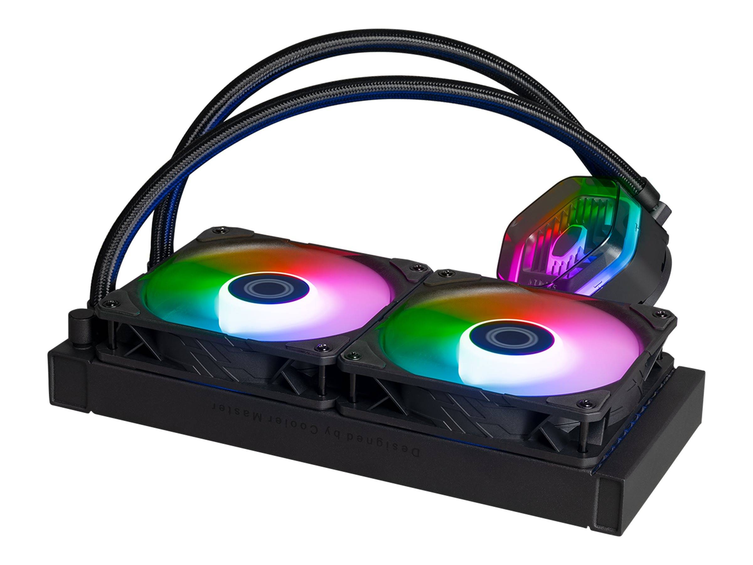 Cooler Master MasterLiquid 240 Atmos ARGB - Prozessor-Flüssigkeitskühlsystem - Kühlergröße: 240 mm - (für: LGA1700, LGA1