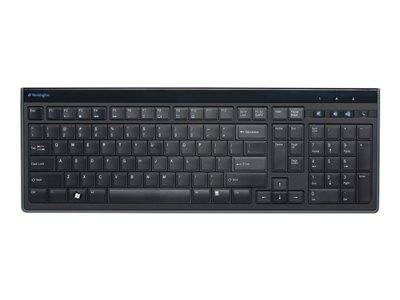 KENSINGTON Slim Type Tastatur USB schw Eingabe / Ausgabe Mäuse & Tastaturen