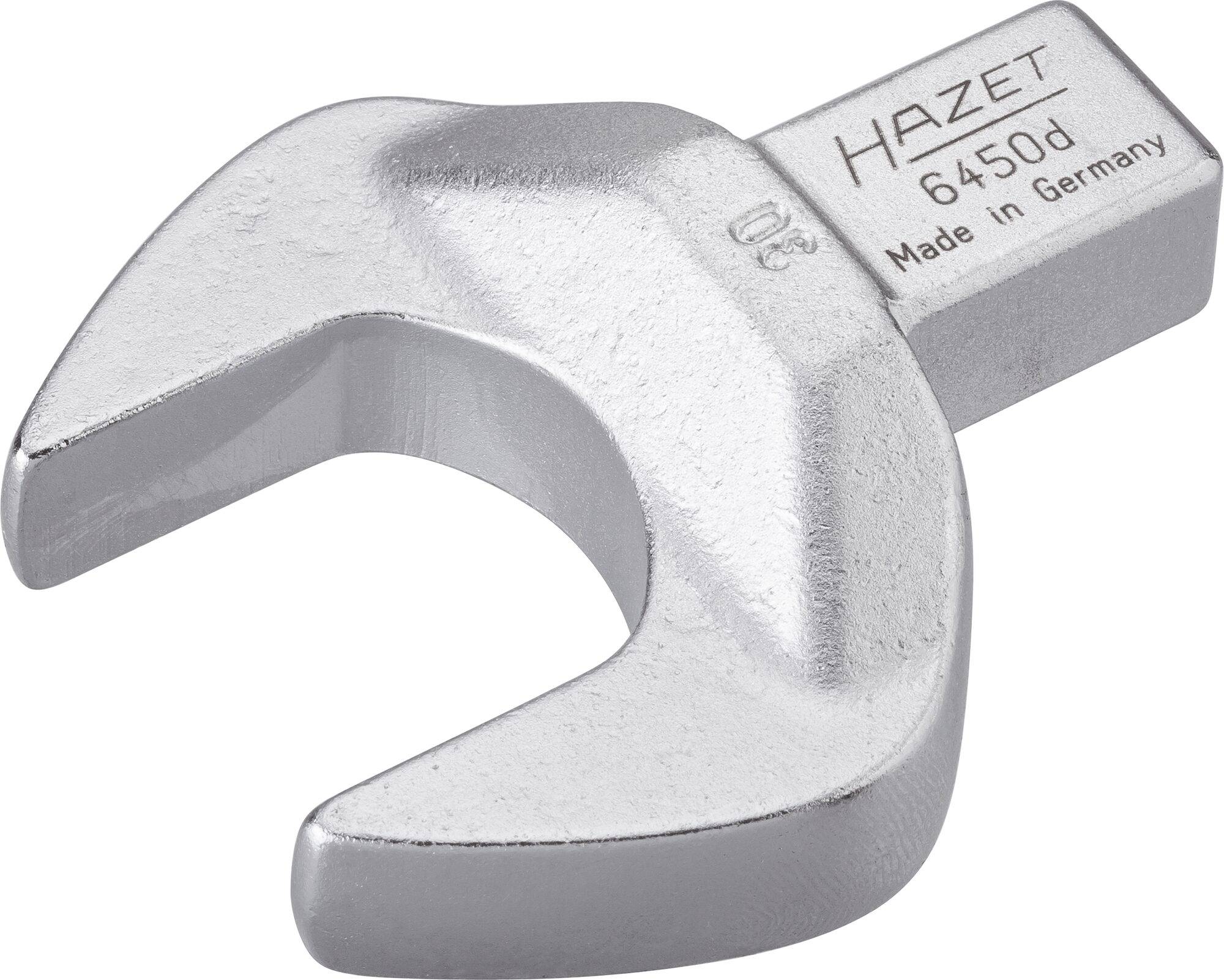 HAZET Einsteck-Maulschlüssel 6450D-30 ∙ Einsteck-Vierkant 14 x 18 mm ∙ Außen Sechskant Profil ∙ 30 mm