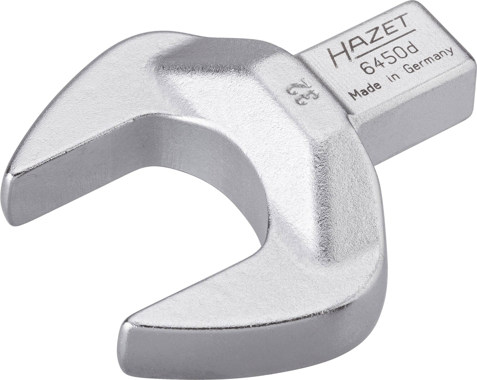 HAZET Einsteck-Maulschlüssel 6450D-32 ∙ Einsteck-Vierkant 14 x 18 mm ∙ Außen Sechskant Profil ∙ 32 mm