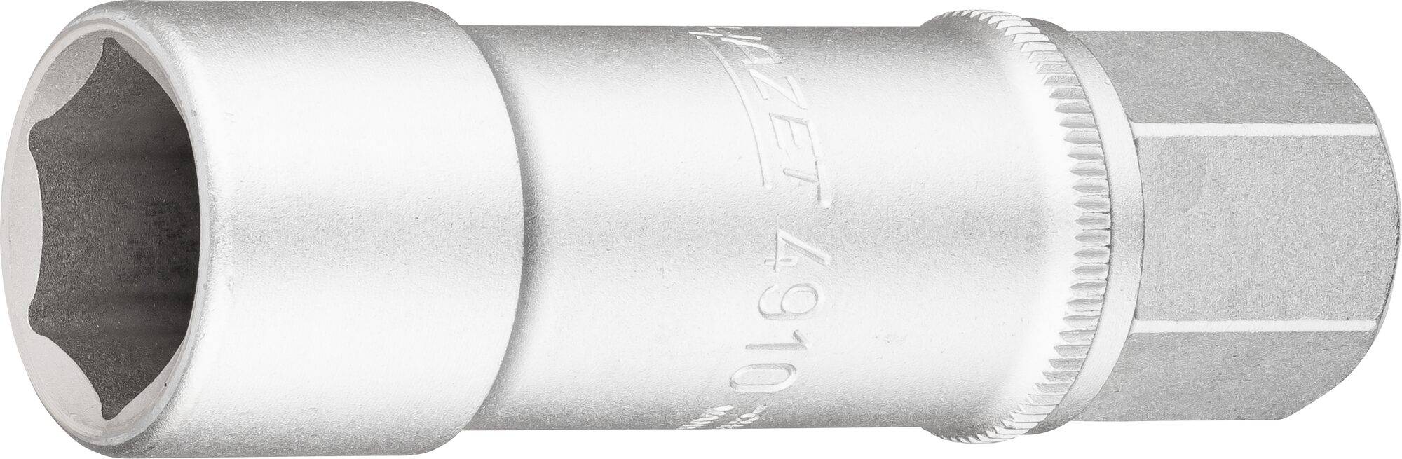 HAZET Steckschlüsseleinsatz ∙ Sechskant 4910-19 ∙ Außen Sechskant Profil ∙ 19 mm