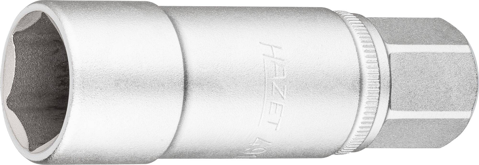 HAZET Steckschlüsseleinsatz ∙ Sechskant 4910-21 ∙ Außen Sechskant Profil ∙ 21 mm