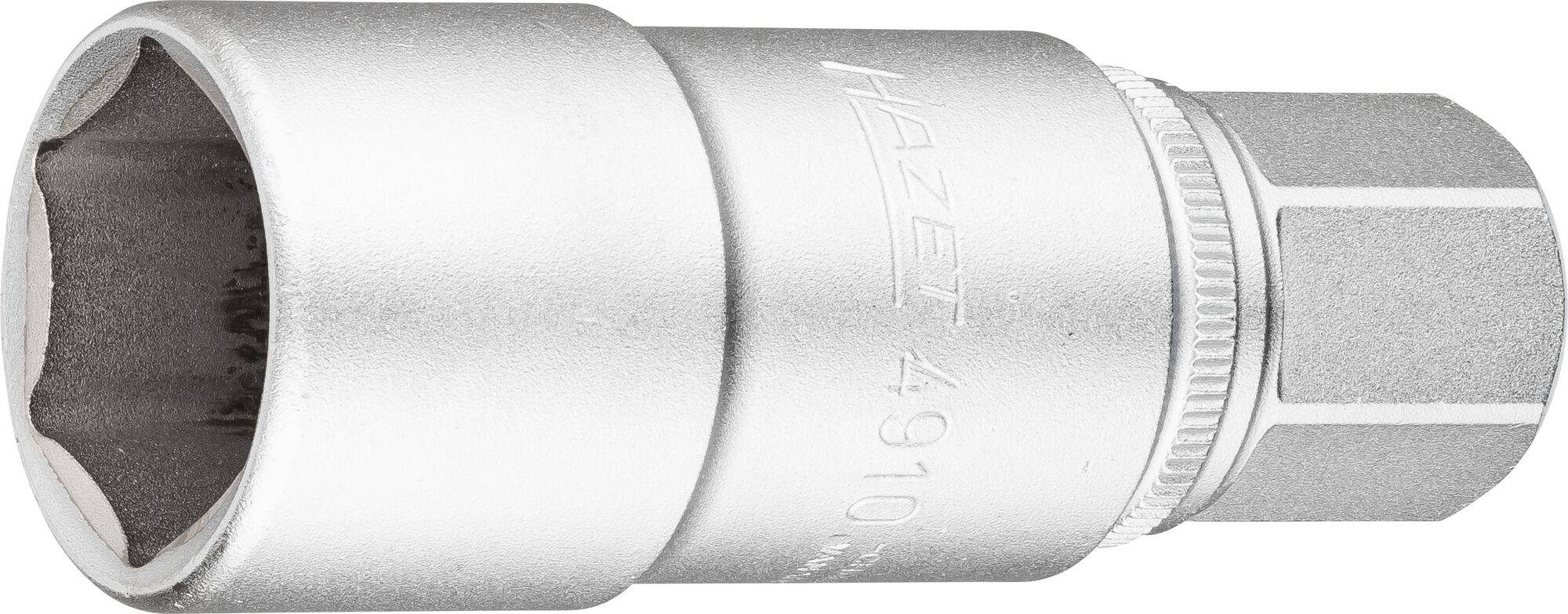 HAZET Steckschlüsseleinsatz ∙ Sechskant 4910-24 ∙ Außen Sechskant Profil ∙ 24 mm