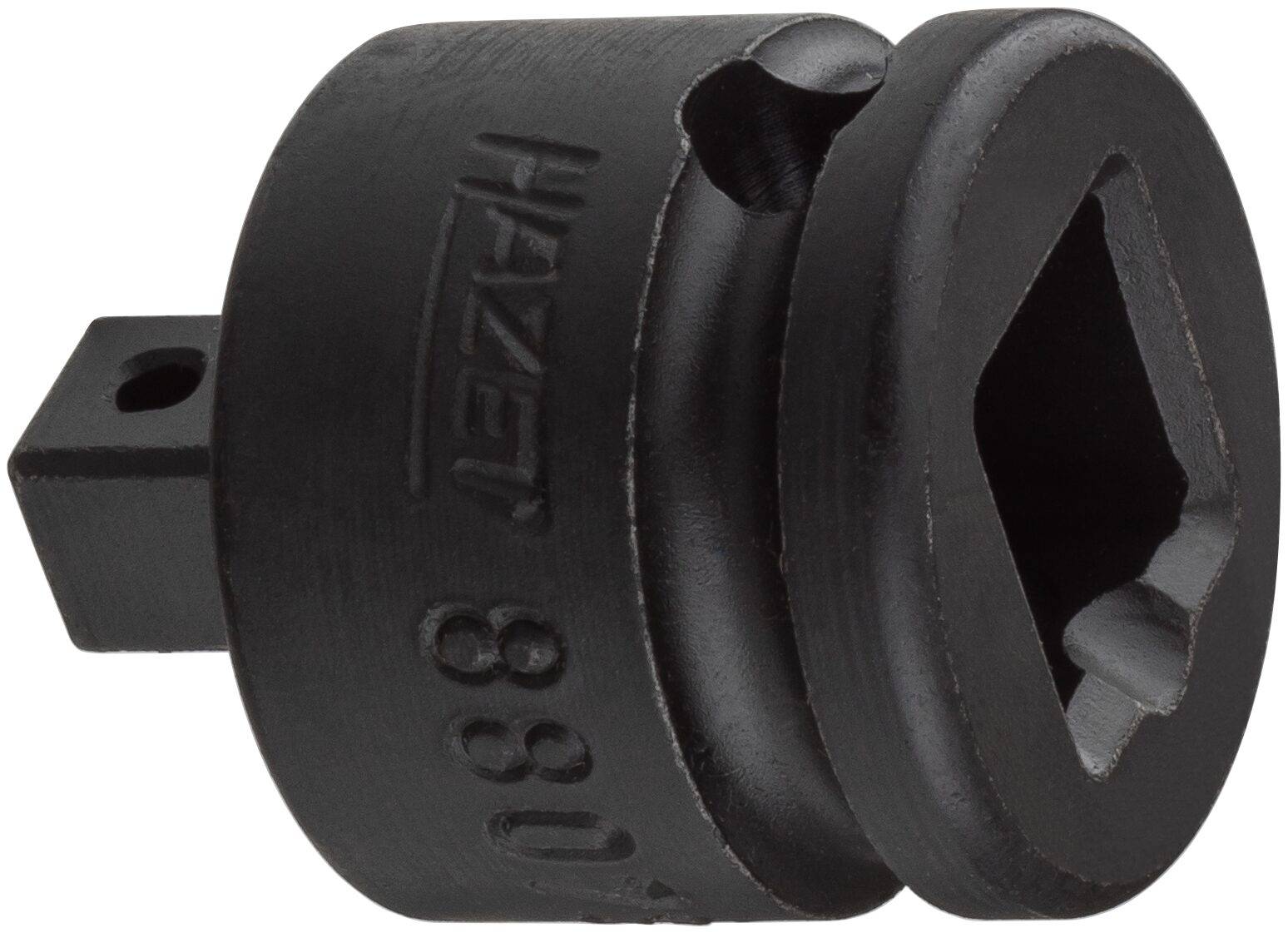 HAZET Reduzierstück 8807S ∙ Vierkant hohl 10 mm (3/8 Zoll) ∙ Vierkant massiv 6,3 mm (1/4 Zoll)