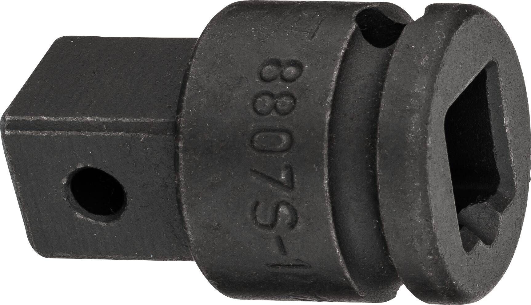 HAZET Vergrößerungsstück 8807S-1 ∙ Vierkant hohl 10 mm (3/8 Zoll) ∙ Vierkant massiv 12,5 mm (1/2 Zoll) ∙ 22 mm