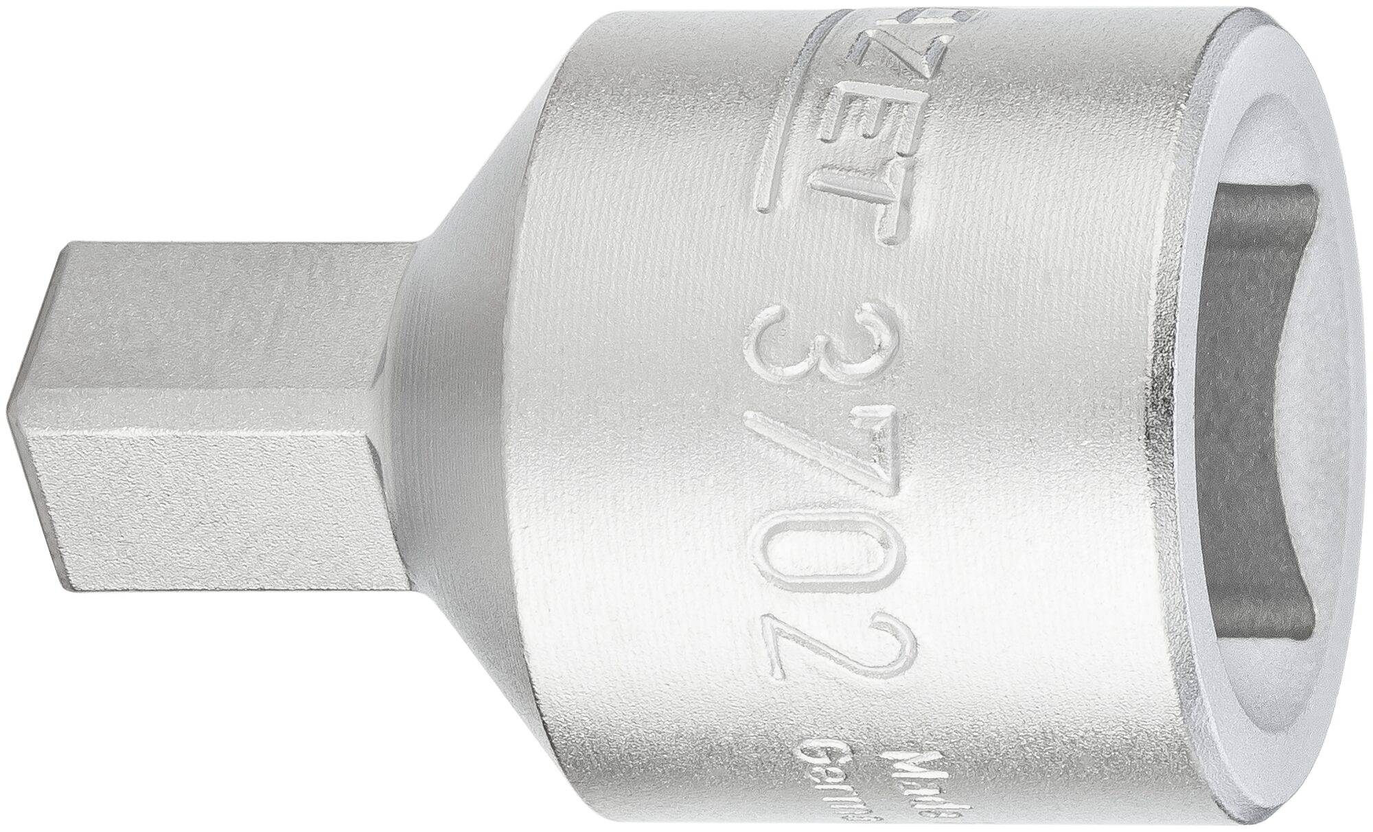 HAZET Öldienst Schraubendreher-Steckschlüsseleinsatz 3702 ∙ Vierkant hohl 12,5 mm (1/2 Zoll) ∙ Innen Vierkant Profil ∙ 8
