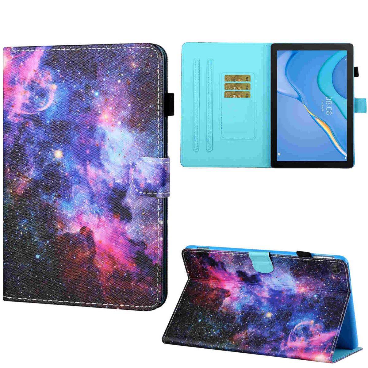 Für Tablet Motiv Muster Tasche Kunst-Leder Hülle Etuis Cover Schutz Case Zubehör