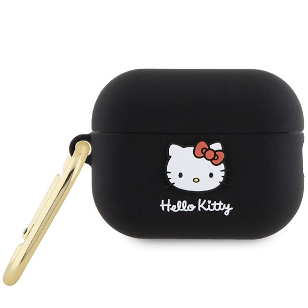 Hello Kitty Apple AirPods Pro 2. Gen Silikon 3D Kitty Head Schutzhülle