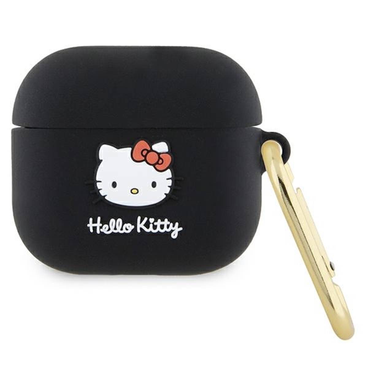 Hello Kitty Apple AirPods 3 Silikon 3D Kitty Head Cover Case Schutzhülle .