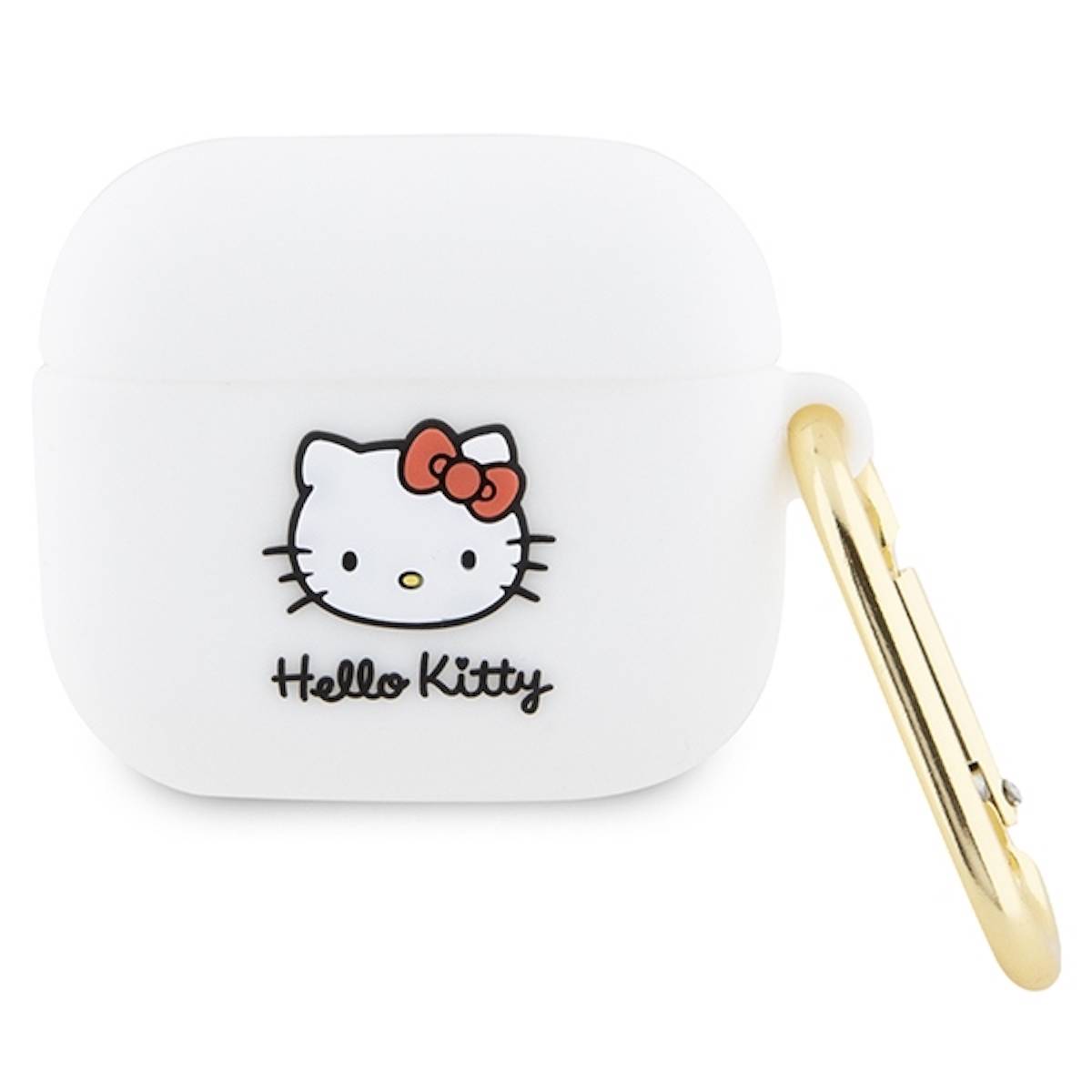 Hello Kitty Apple AirPods 3 Silikon 3D Kitty Head Cover Case Schutzhülle .