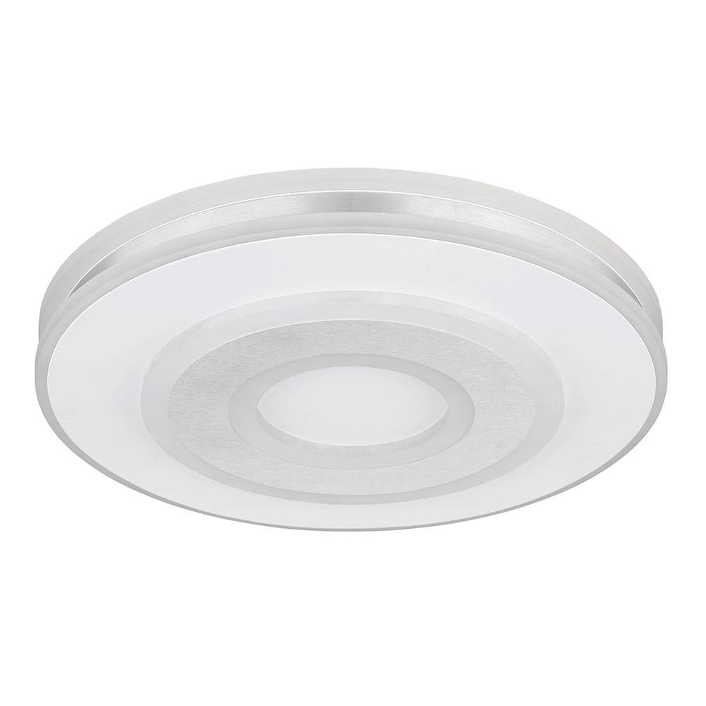 LED Deckenleuchte mit Fernbedienung Deckenlampe dimmbar Wohnzimmerleuchte weiß, CCT, 48W 3800Lm warmweiß-kaltweiß, DxH 42x6,5 cm