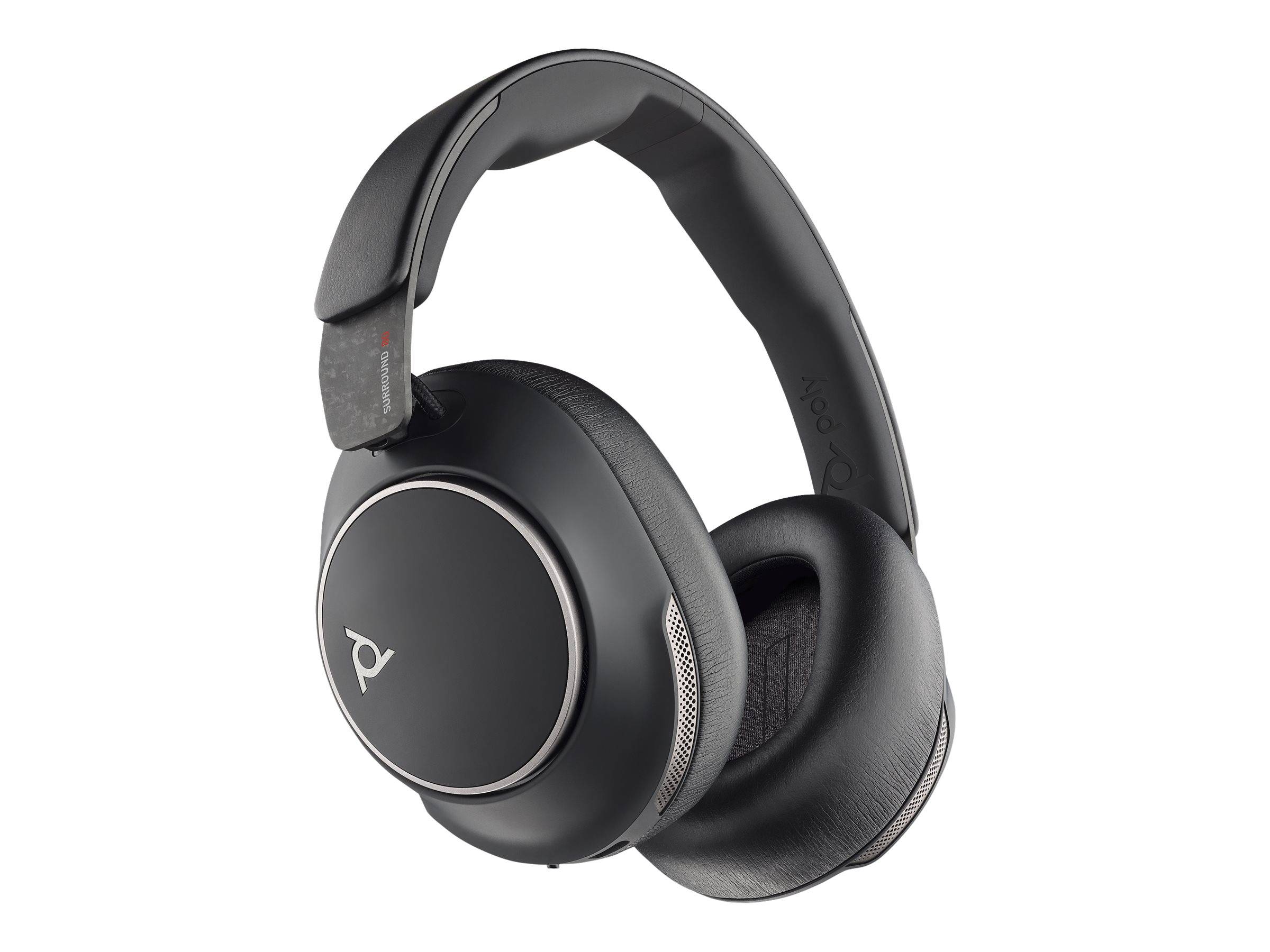 Poly Voyager Surround 80 UC - Voyager Surround 80 series - Headset - ohrumschließend - Bluetooth - kabellos