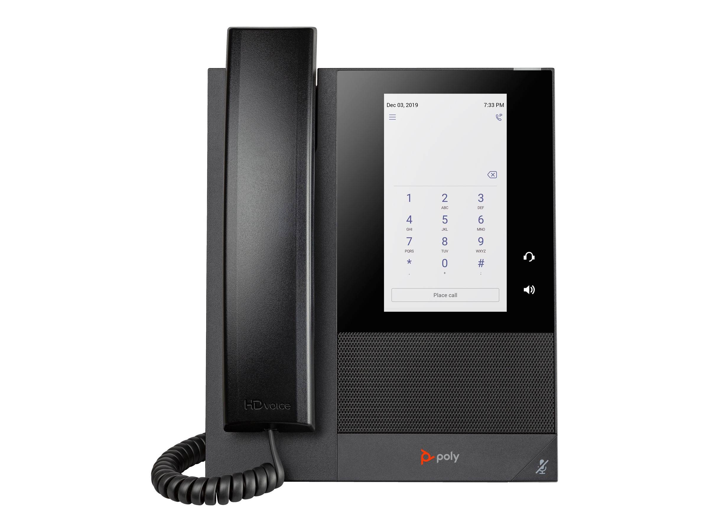 HP - Poly CCX 400 - Für Microsoft Teams - VoIP-Telefon mit Rufnummernanzeige/Anklopffunktion