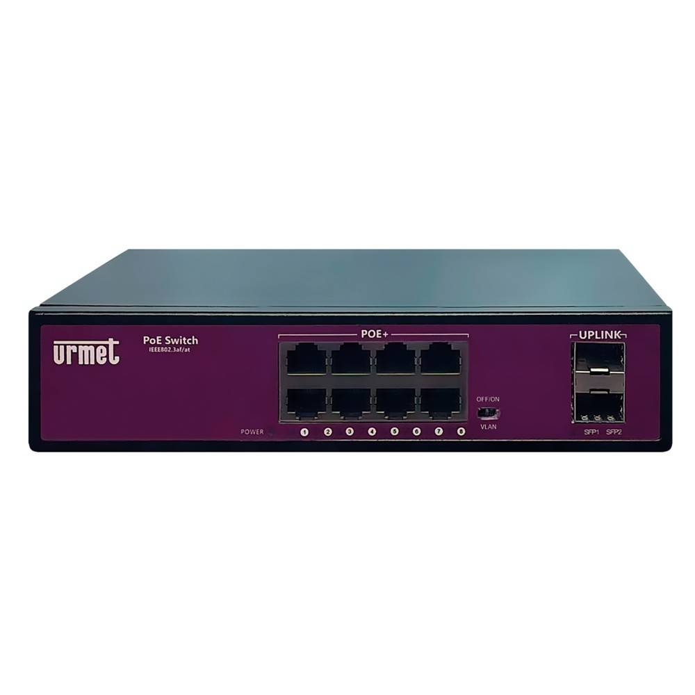 Grothe PoE-Switch 10 Ports SWI 3000/452