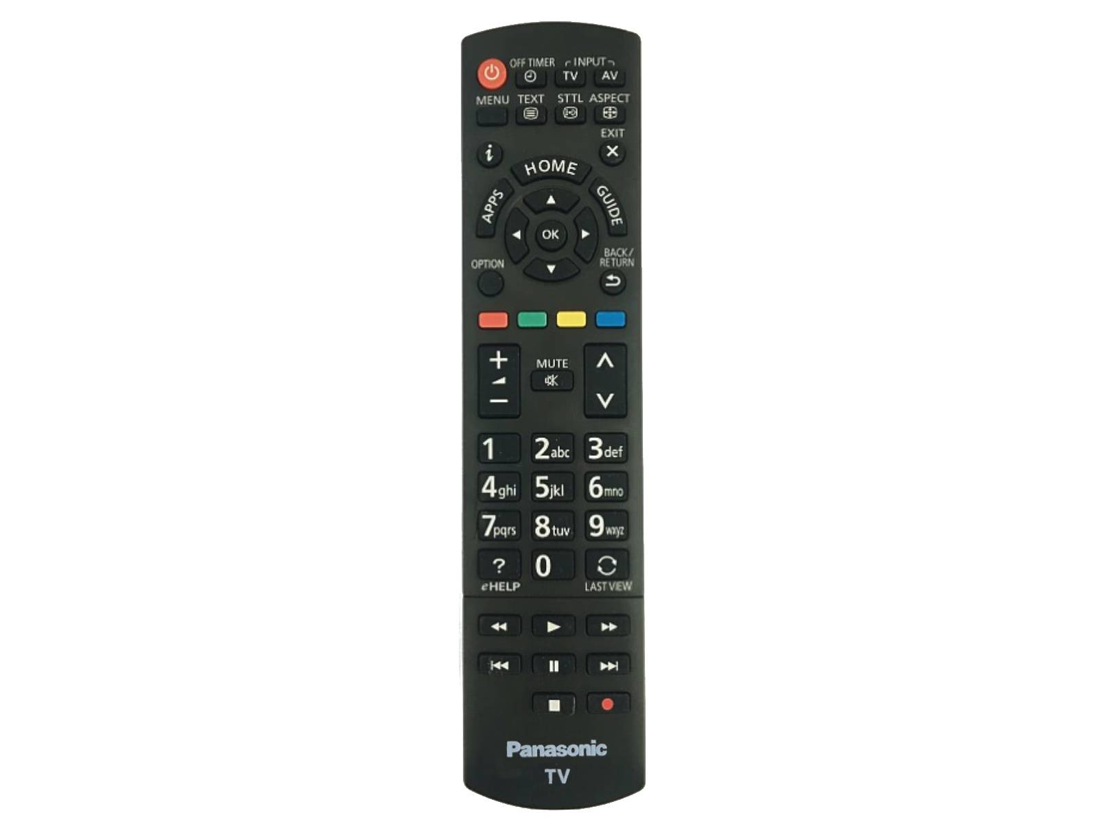 PANASONIC Fernbedienung N2QAYB000830, SUB N2QAYB000840 original