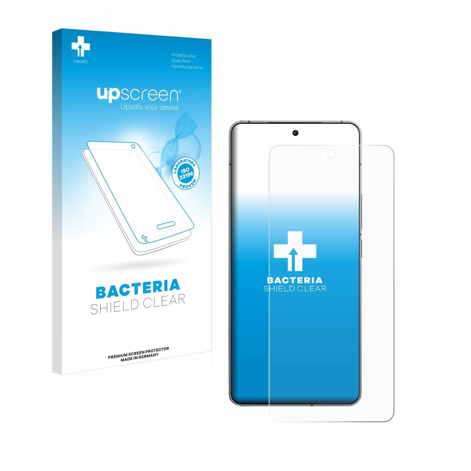 upscreen Bacteria Shield Schutzfolie für Vivo iQOO 12 -
