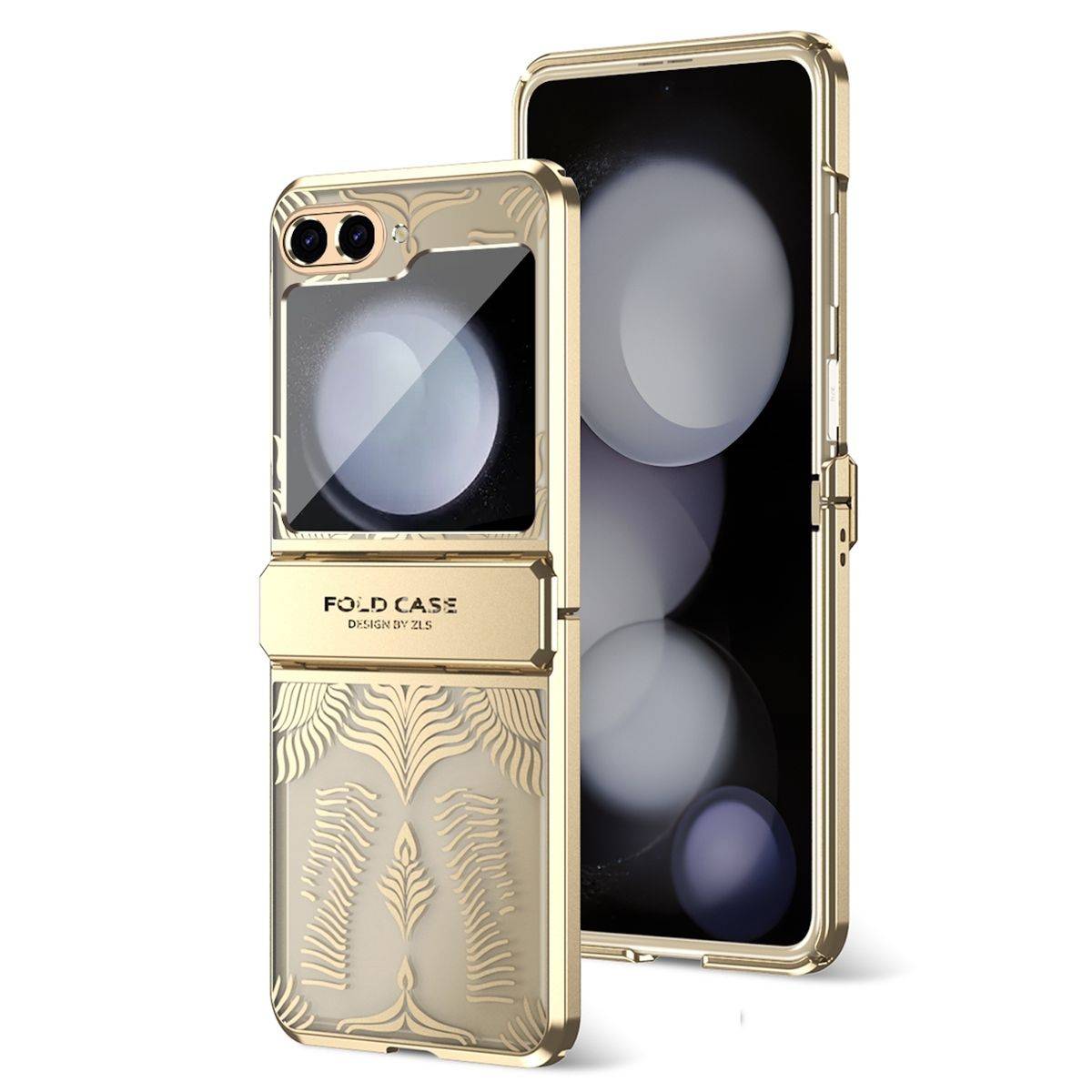 Für Samsung Galaxy Z Flip5 PC / TPU Electroplated Handy Tasche Hülle