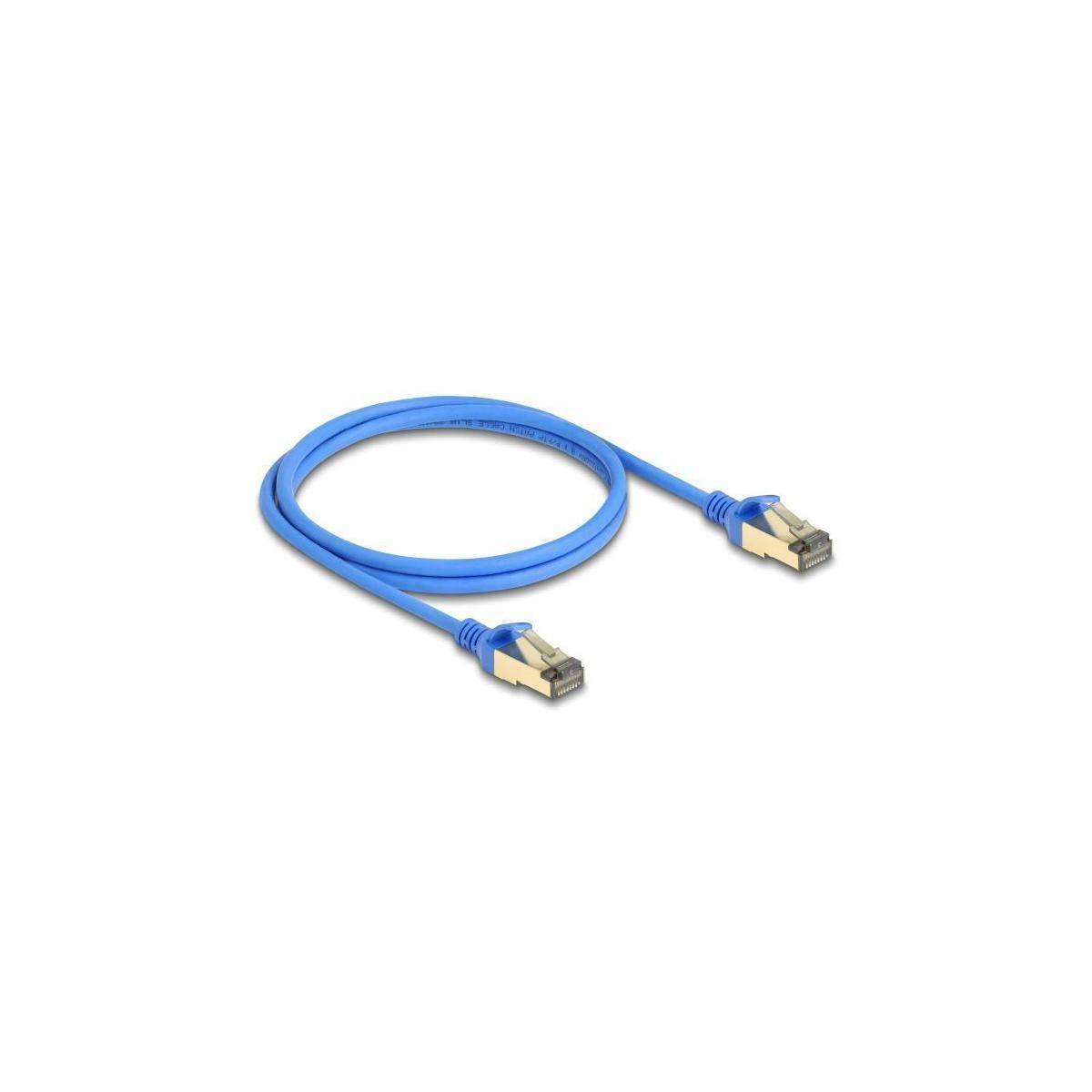 Delock Netzwerkkabel - RJ-45 (M) zu RJ-45 (M) - 1 m - 4.9 mm - FTP - CAT 8.1 - h