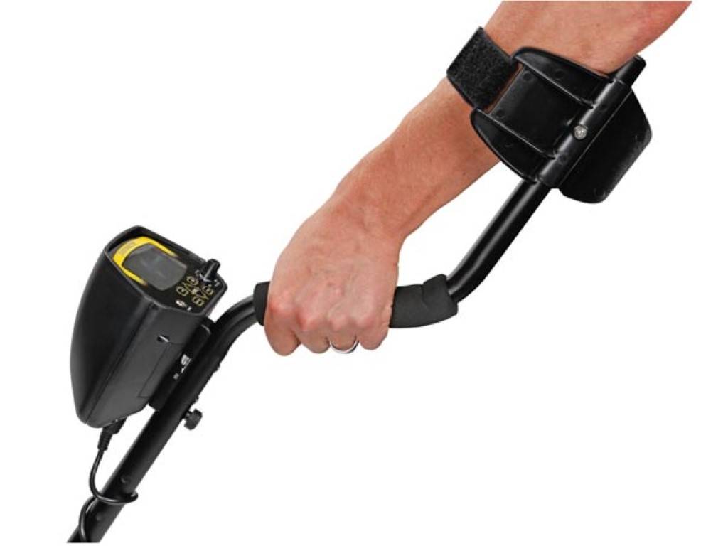 Velleman Metalldetektor, wasserdichte Suchspule 25 cm, LCD-Display, Suchtiefe 22 cm