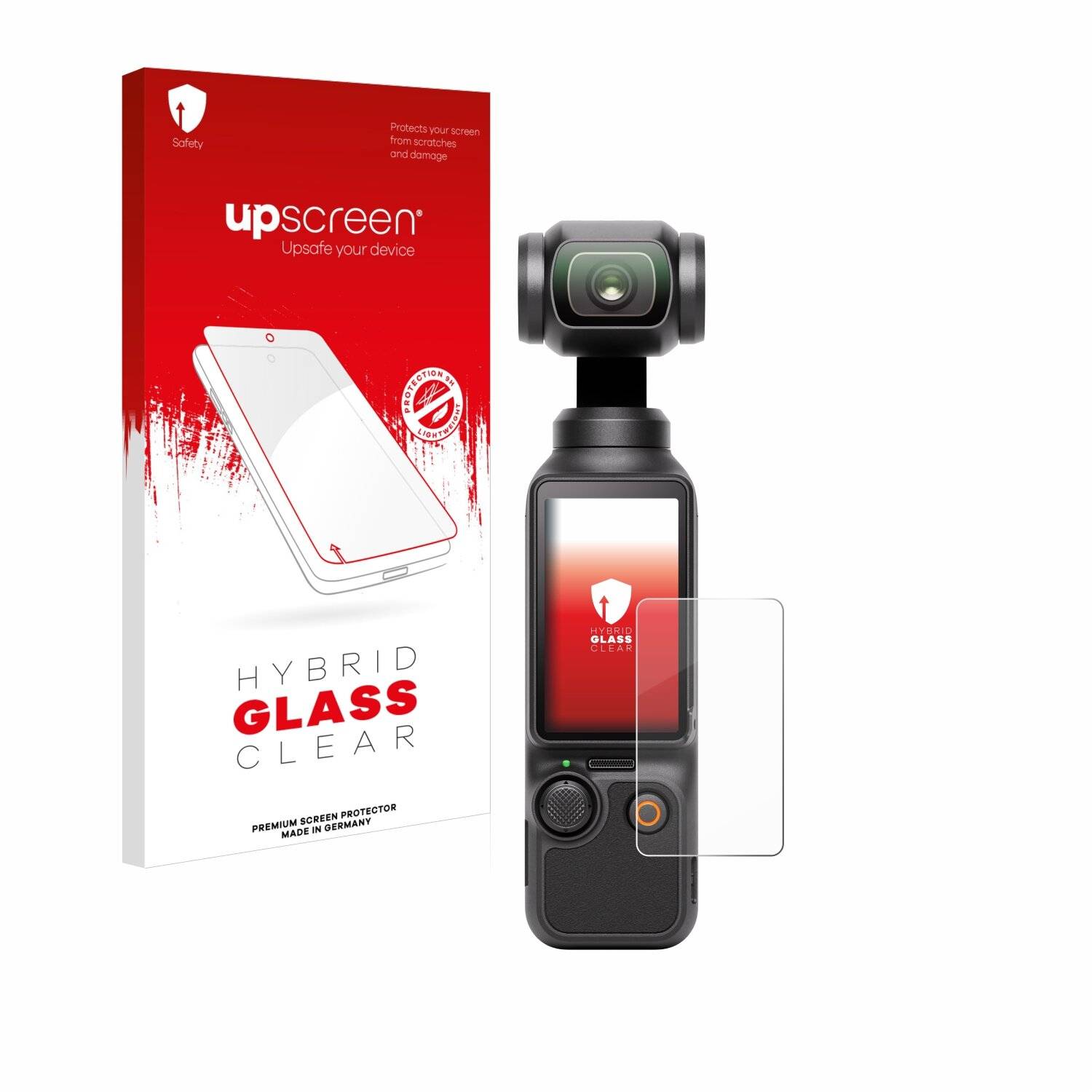 upscreen Hybrid Glas Panzer-Folie für DJI Osmo Pocket