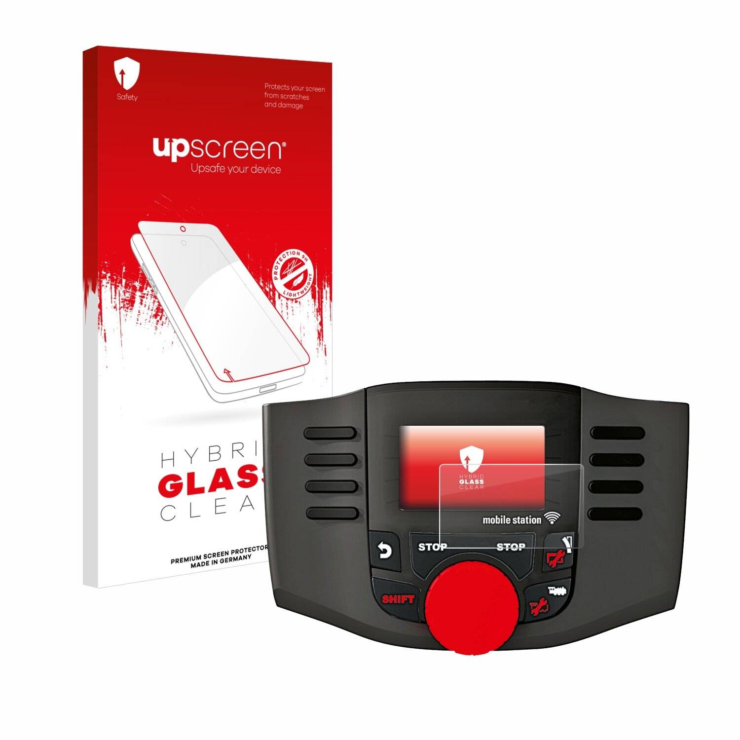 upscreen Hybrid Glas Panzer-Folie für Märklin Mobile Station WLAN