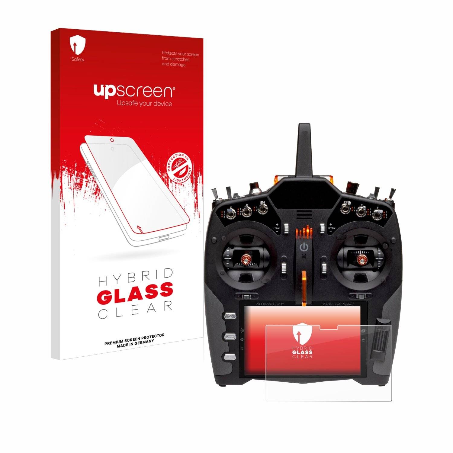 upscreen Hybrid Glas Panzer-Folie für Spektrum