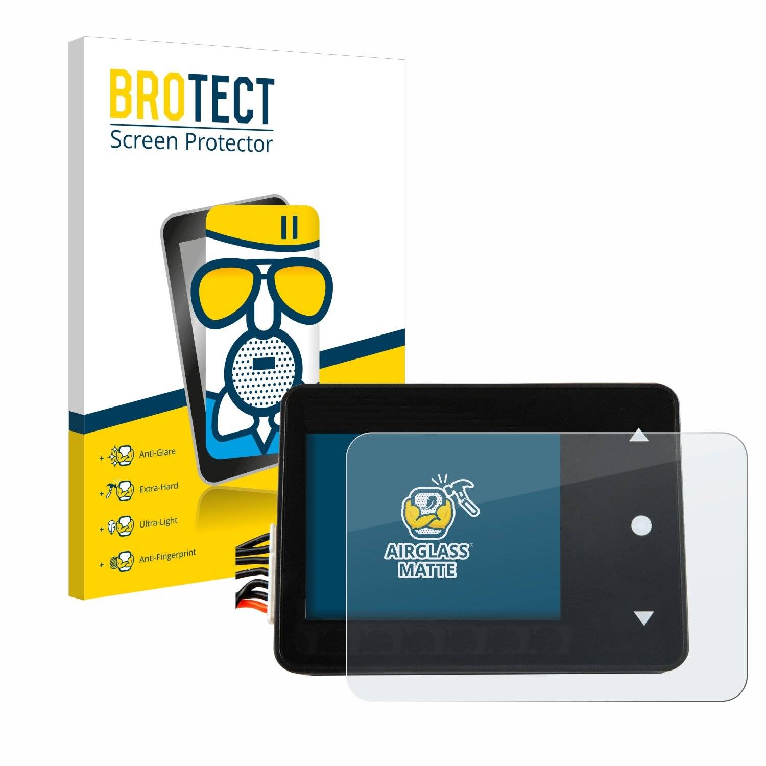 BROTECT AirGlass Matt Glas Panzer Folie für Spektrum Smart Technology