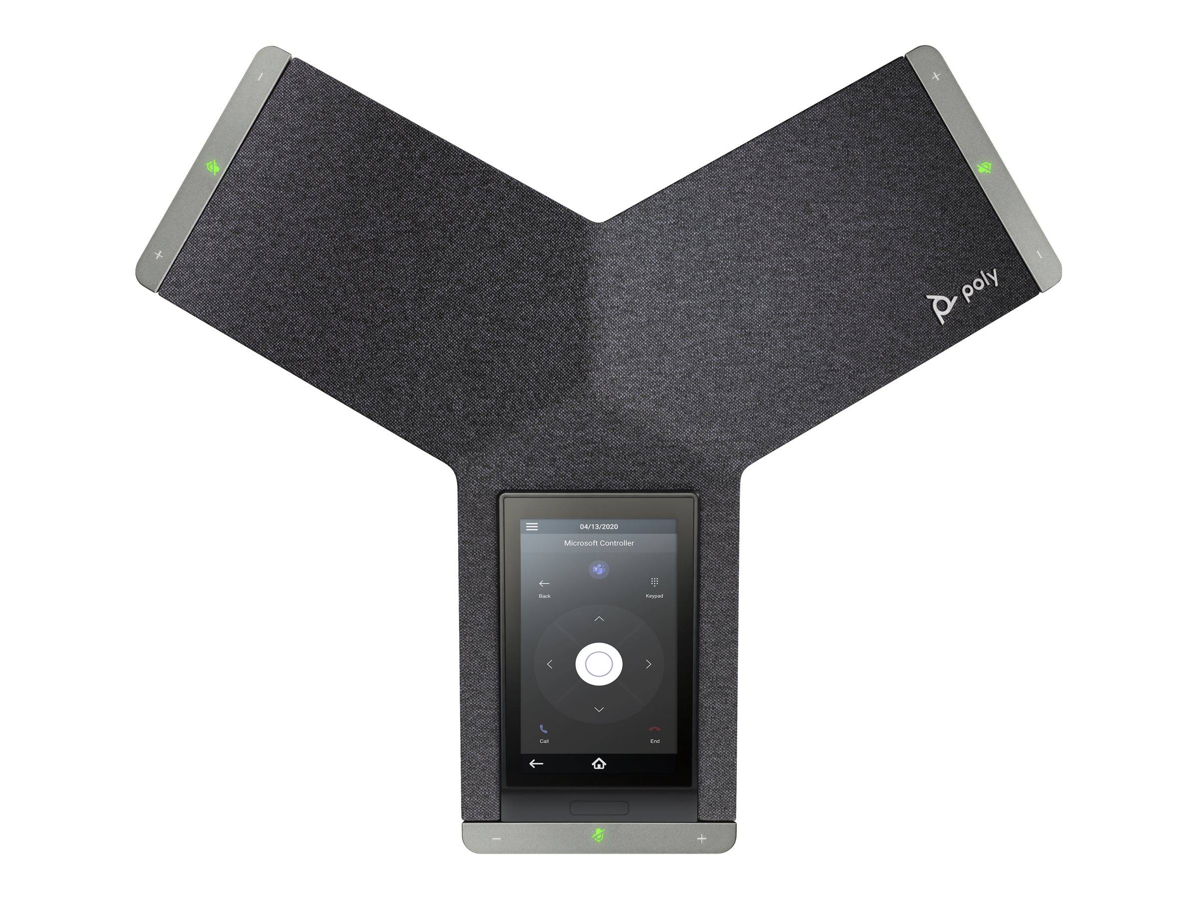 HP - Poly Trio C60 NR - Für Microsoft Teams - VoIP-Konferenztelefon - mit Bluetooth-Schnittstelle - IEEE 802.11a/b/g/n (