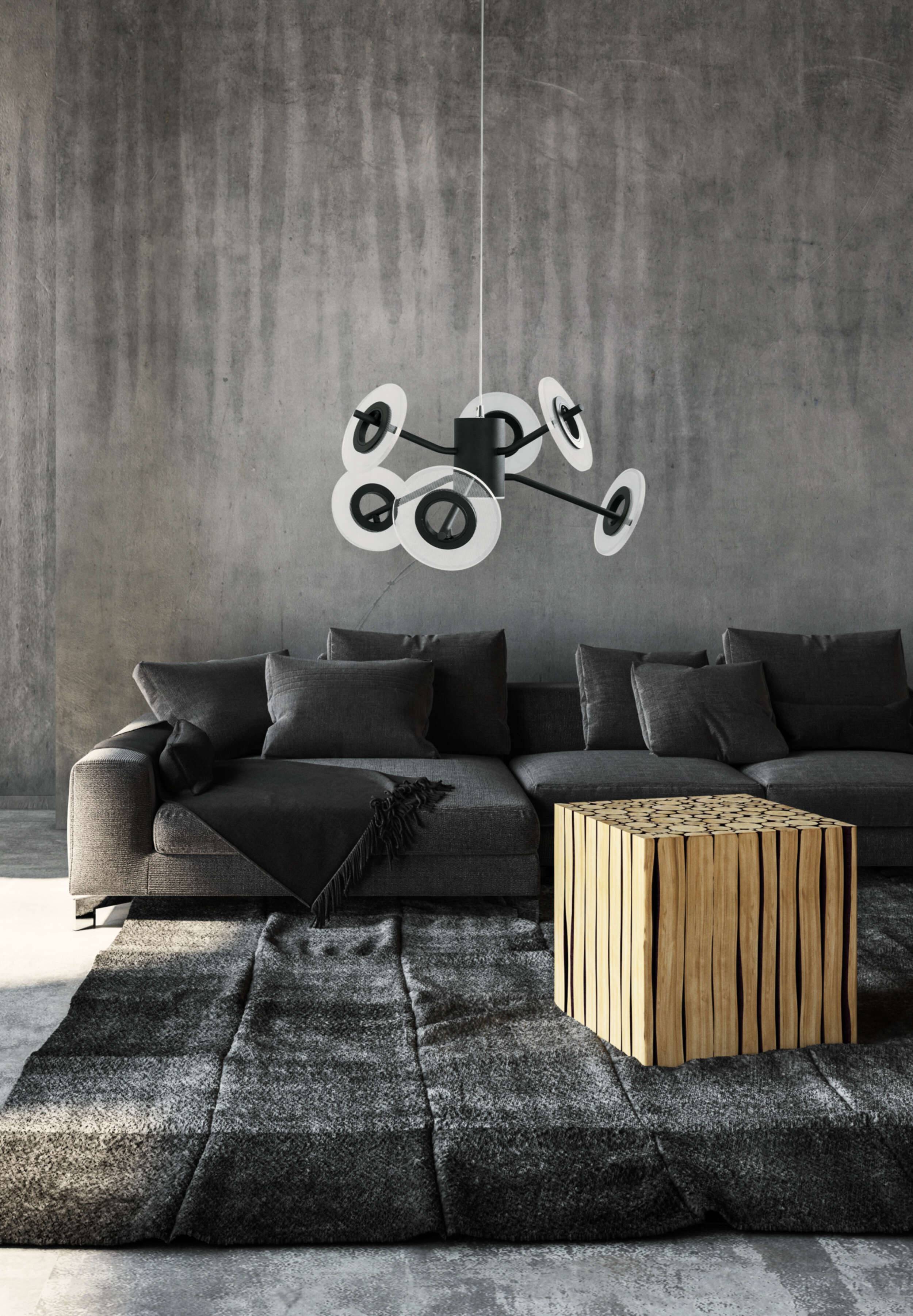 LED Pendelleuchte "DISCUS"