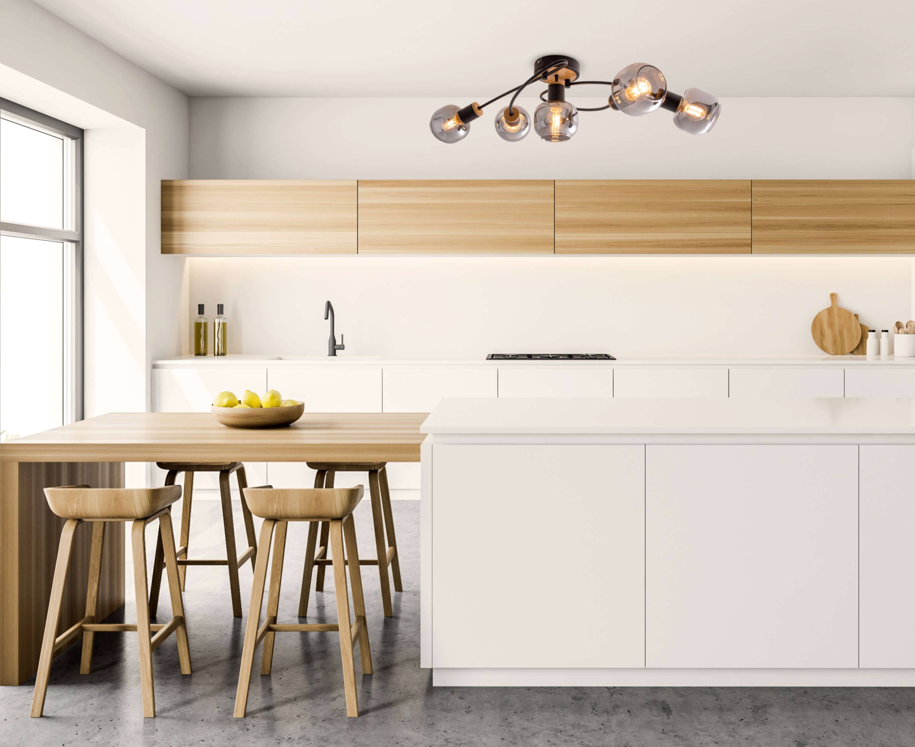 5er Deckenleuchte "FUMOSO"