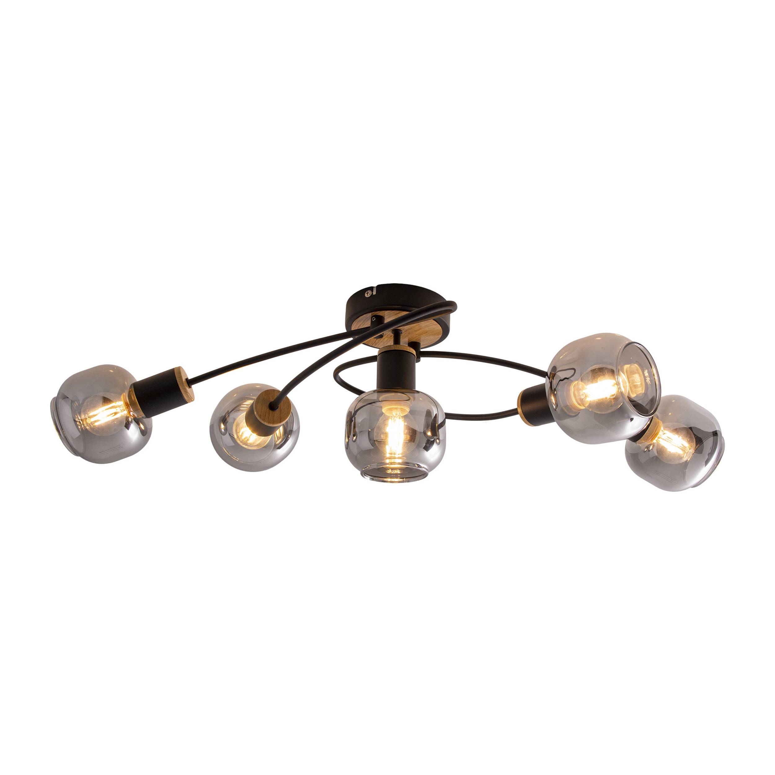 5er Deckenleuchte "FUMOSO"